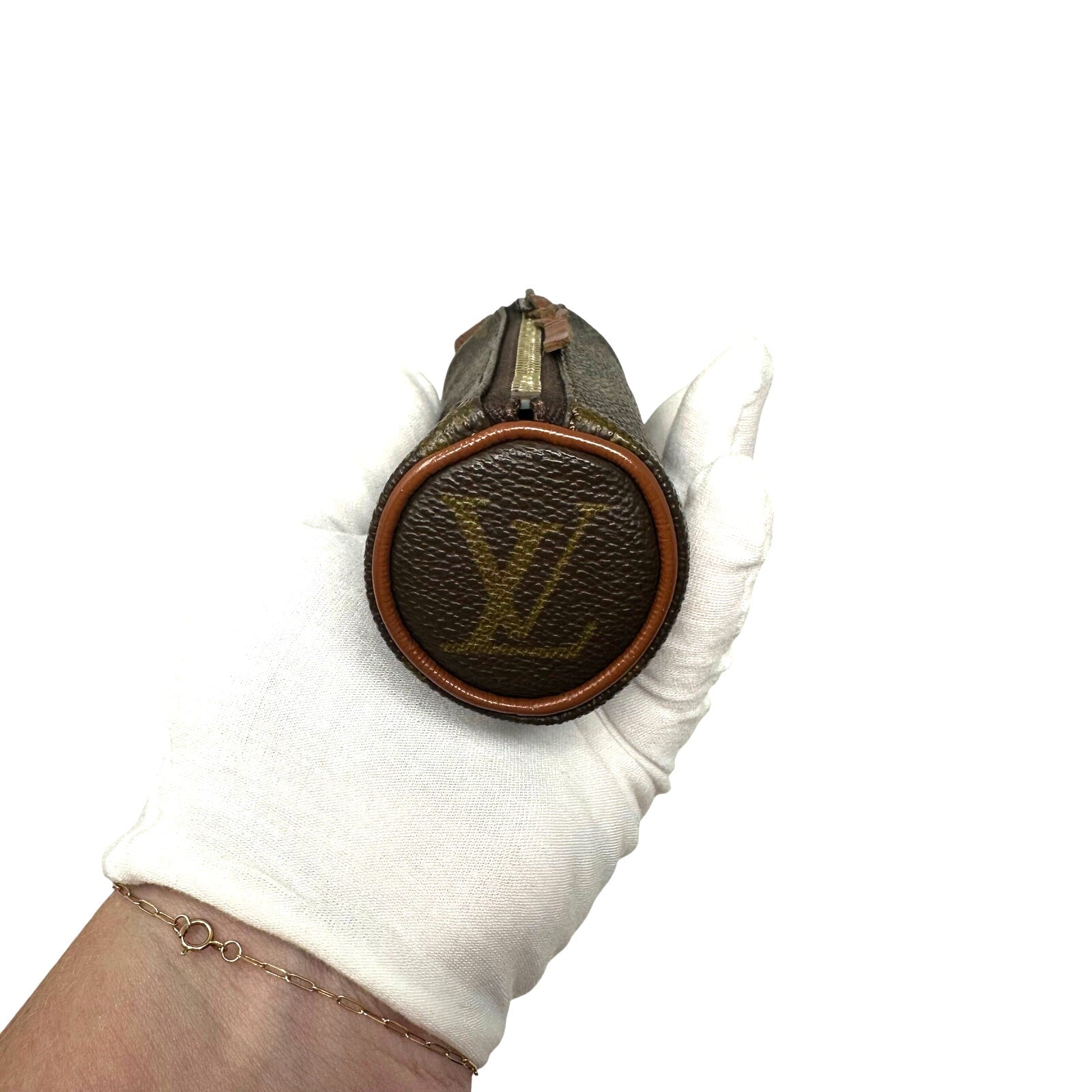 Louis Vuitton LV Monogram Trousse Ronde Golf Ball Holder Pouch