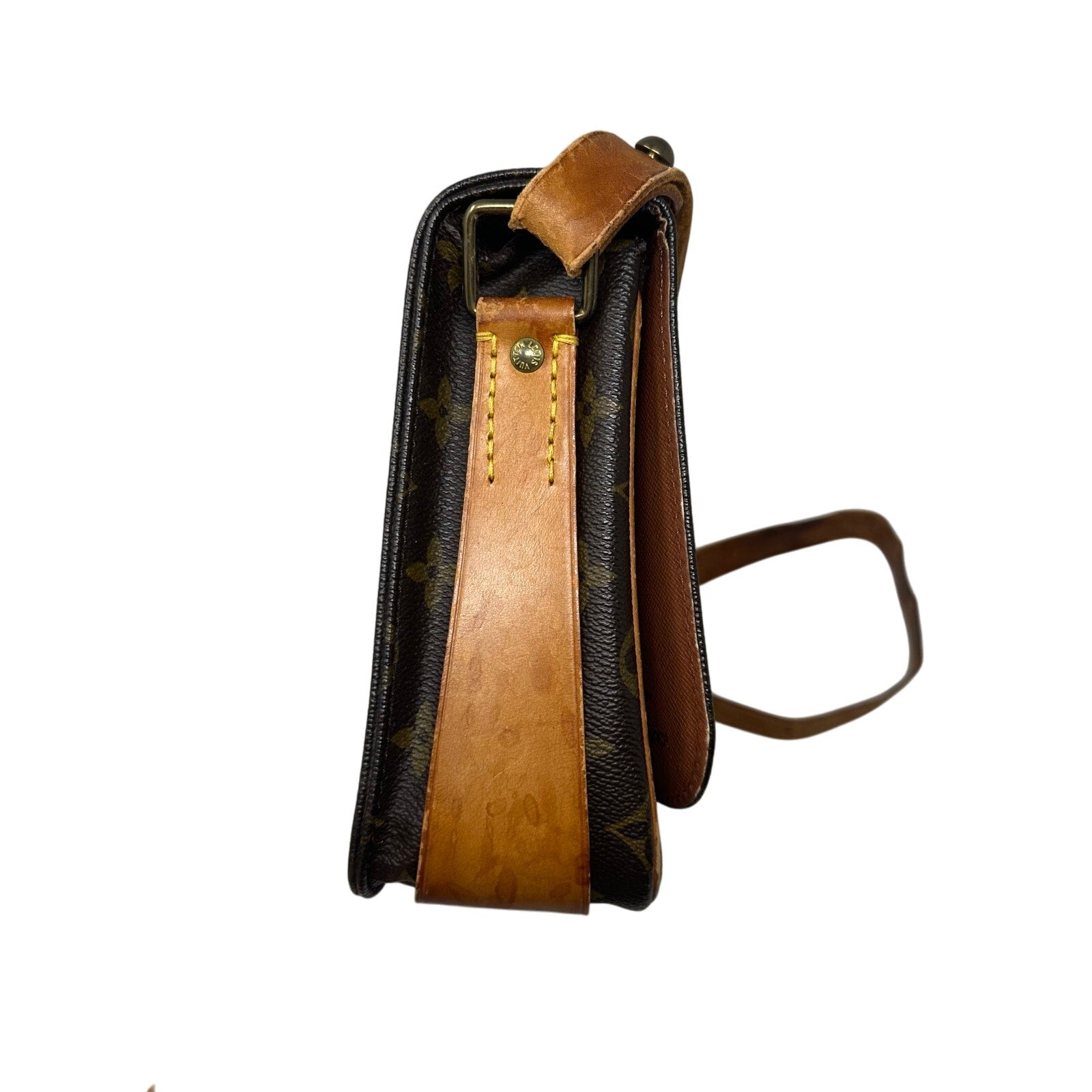 Louis Vuitton LV Monogram Cartouchiere MM Crossbody Bag