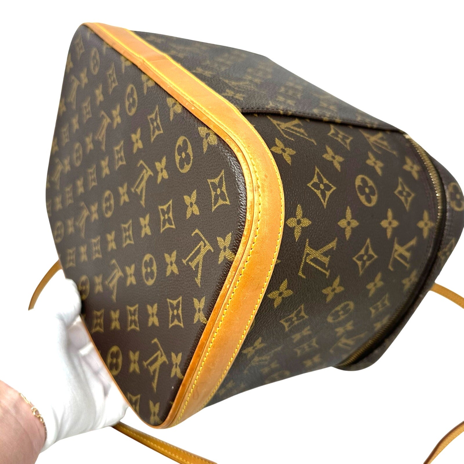 Louis Vuitton LV Monogram Nice Vanity Case Bag Long Strap