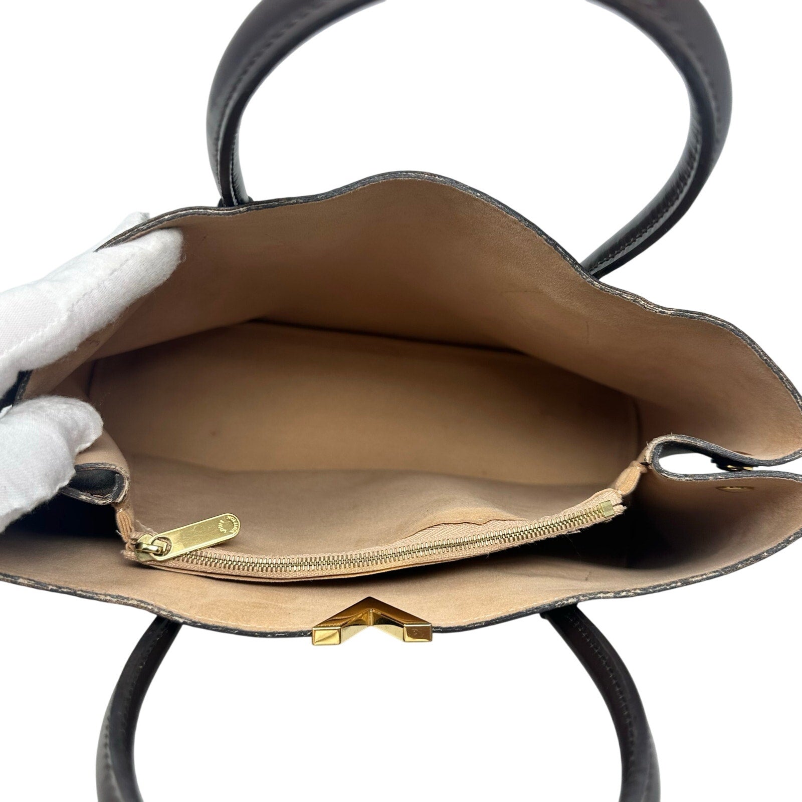 Louis Vuitton LV Damier Ebene Kensington handbag Purse