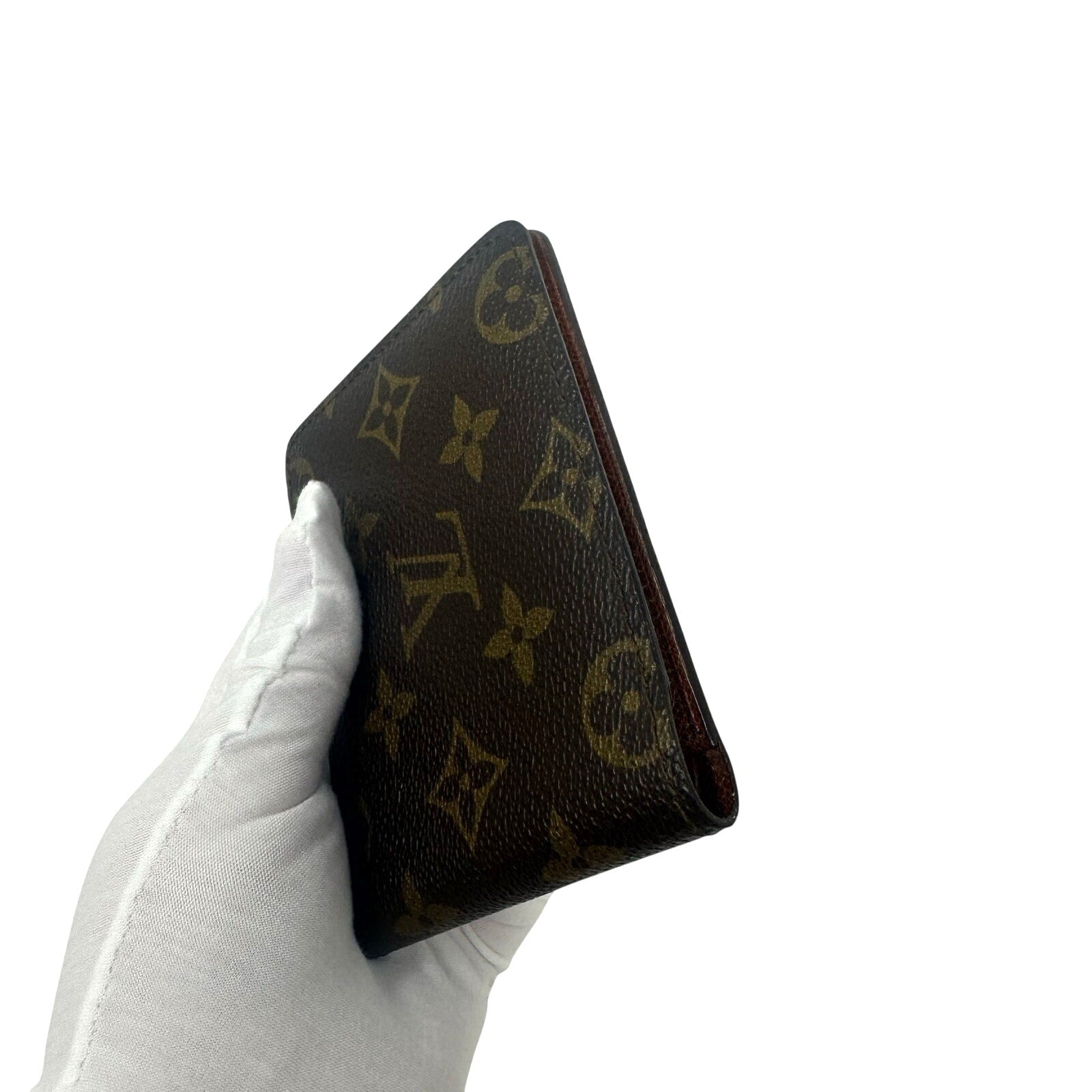 Louis Vuitton LV Monogram Crossover Style Bifold Wallet