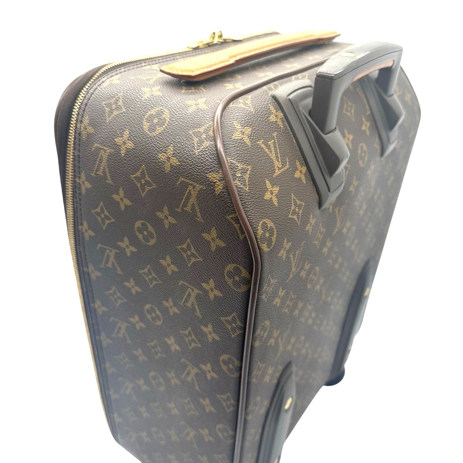 Louis Vuitton LV Monogram Pegase 45 Rolling Suitcase Full Inclusion
