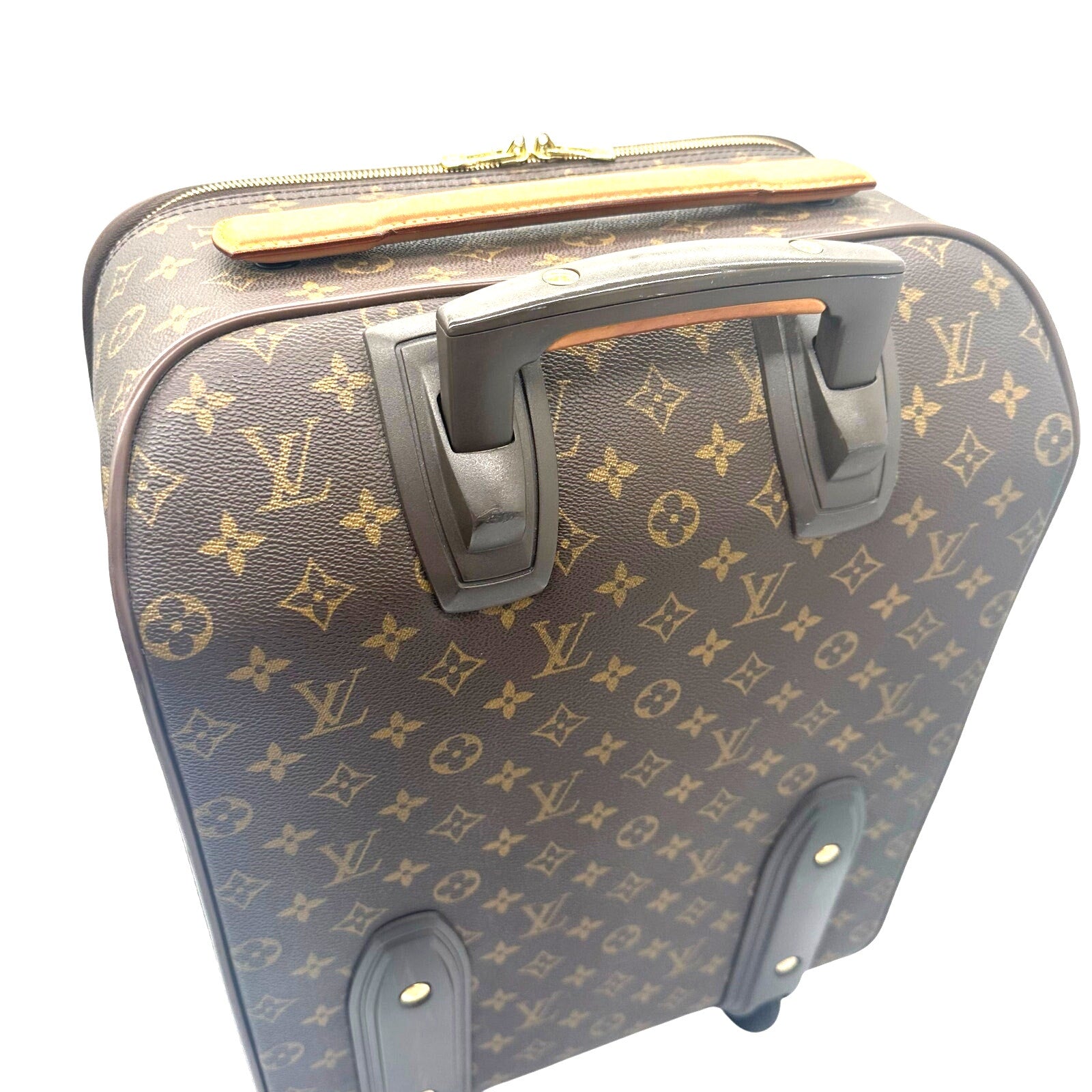 Louis Vuitton LV Monogram Pegase 45 Rolling Suitcase Full Inclusion