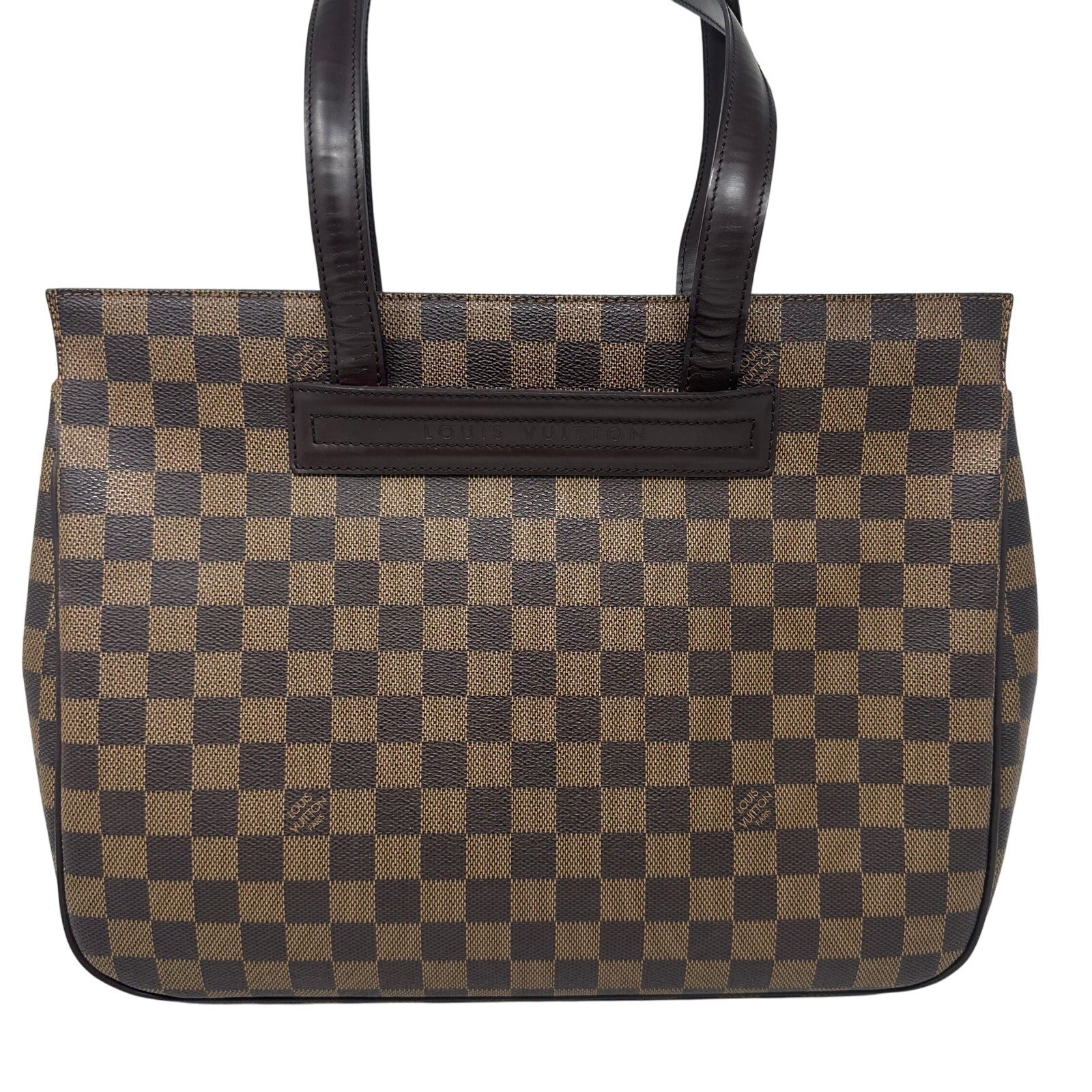 Louis Vuitton LV Pairioli PM Damier Ebene Tote Bag Purse