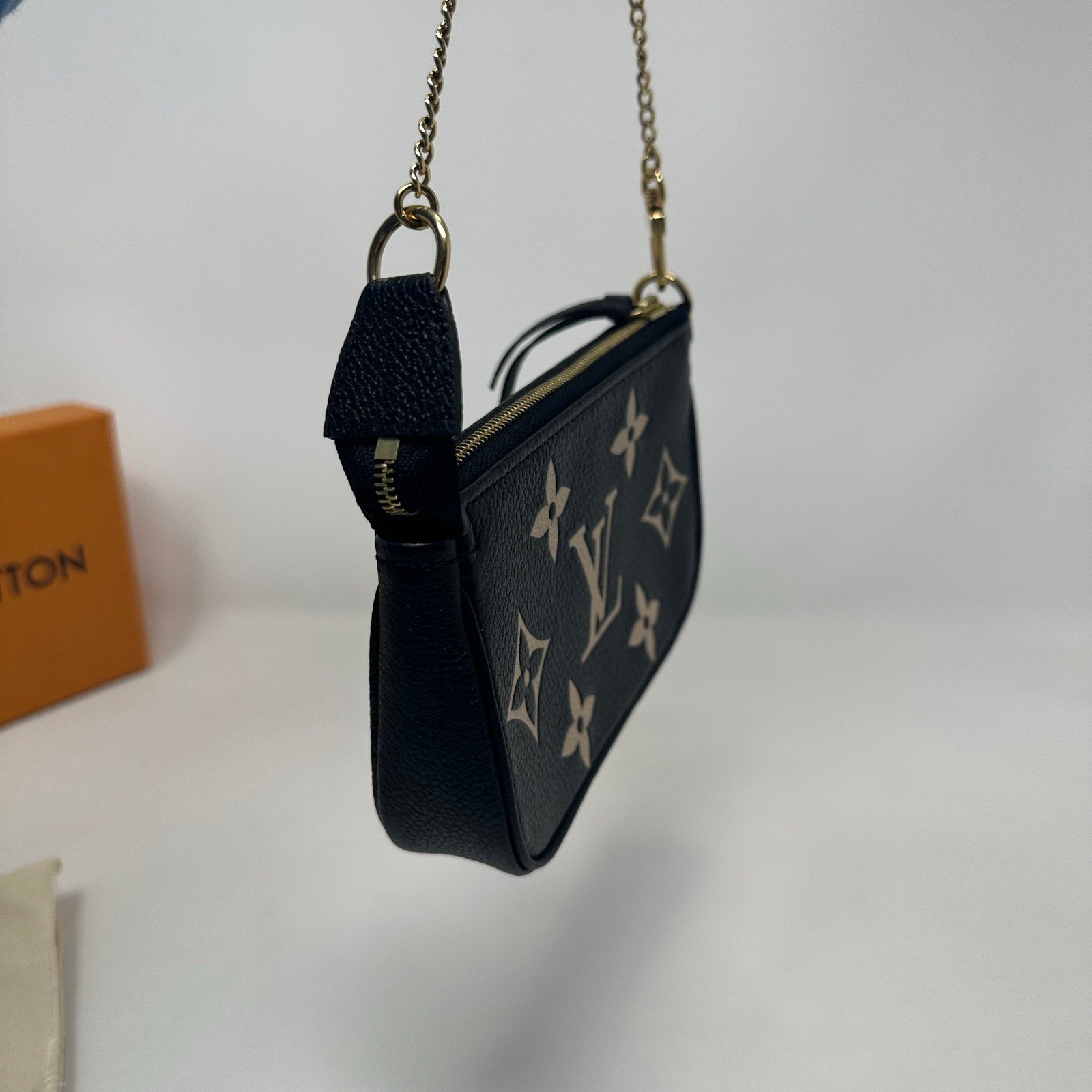 Louis Vuitton LV Bicolor Mongram Mini Pochette Accessoires New Full Inclusion