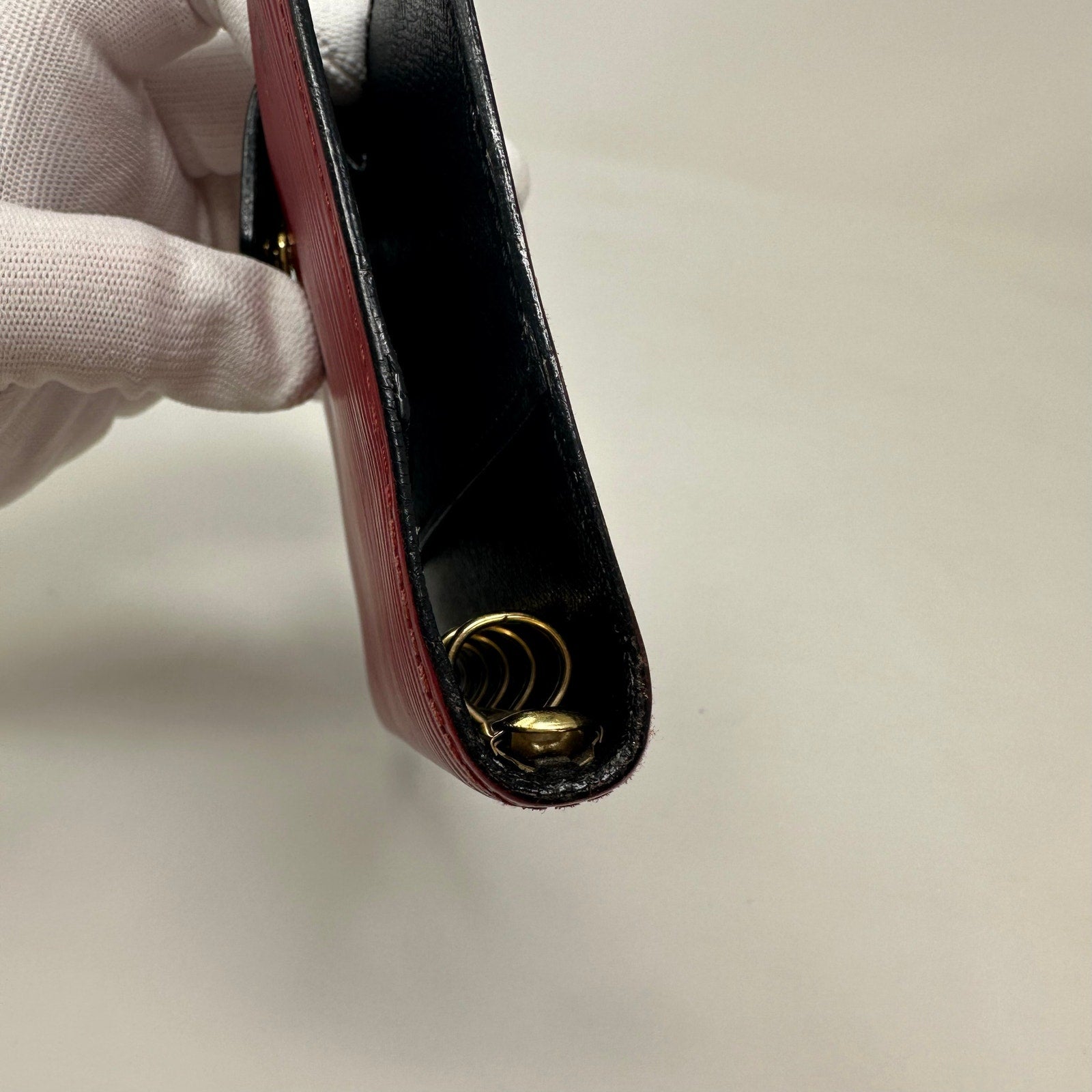 Louis Vuitton LV Diary Cover Agenda PM Epi Red