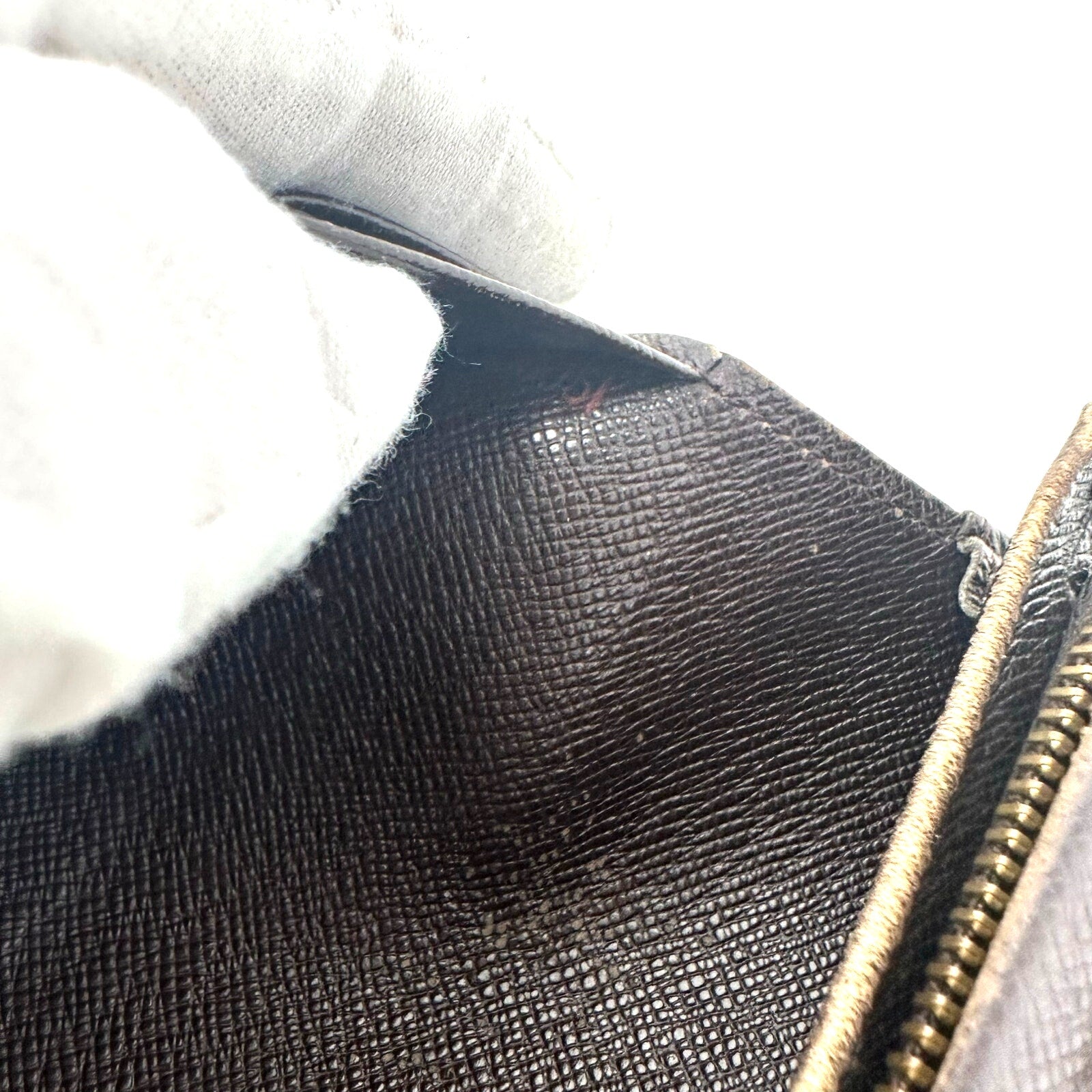 Louis Vuitton LV Damier Ebene Porte Monnaie Tresor Wallet