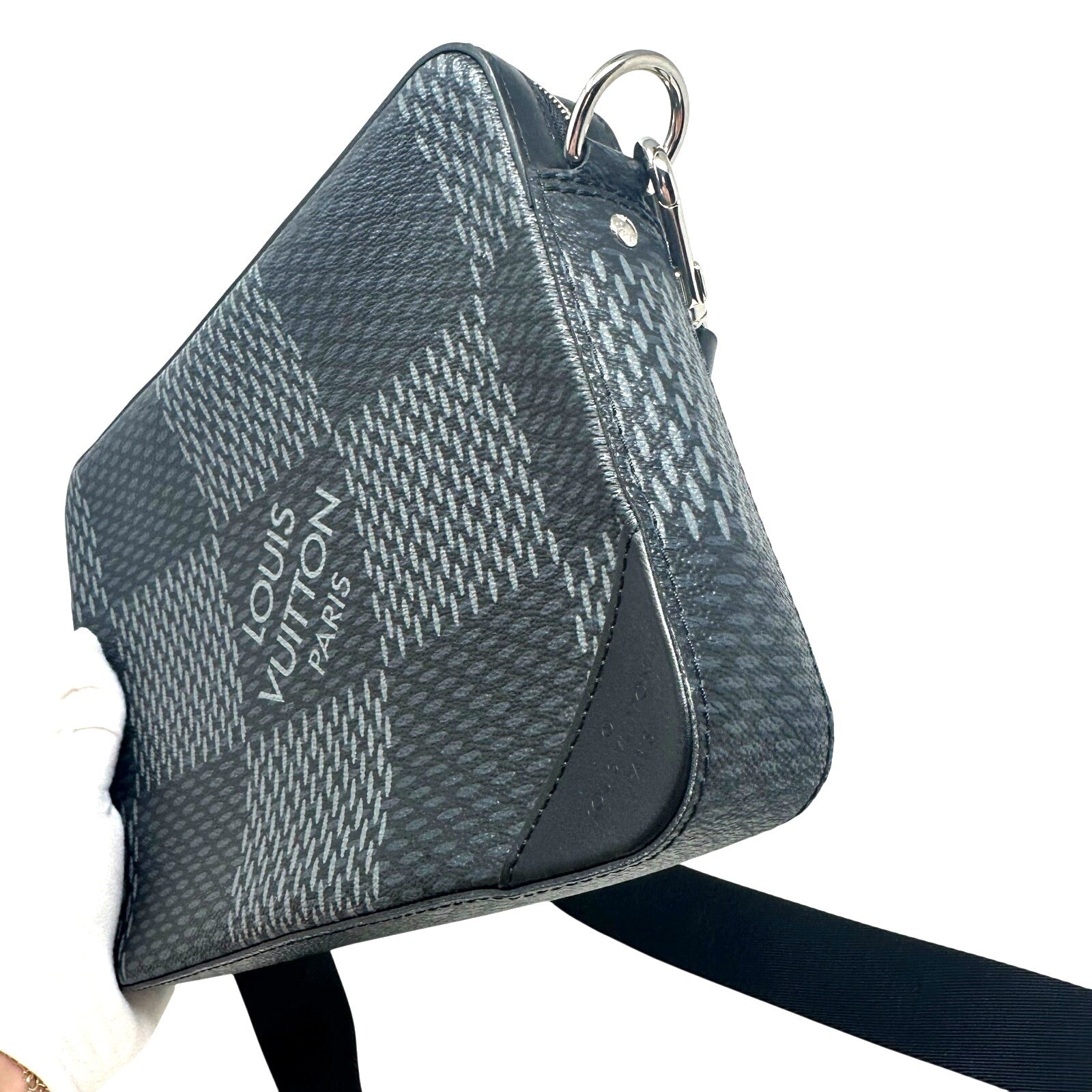 Louis Vuitton LV Damier Graphite Trio Messenger Bag Crossbody