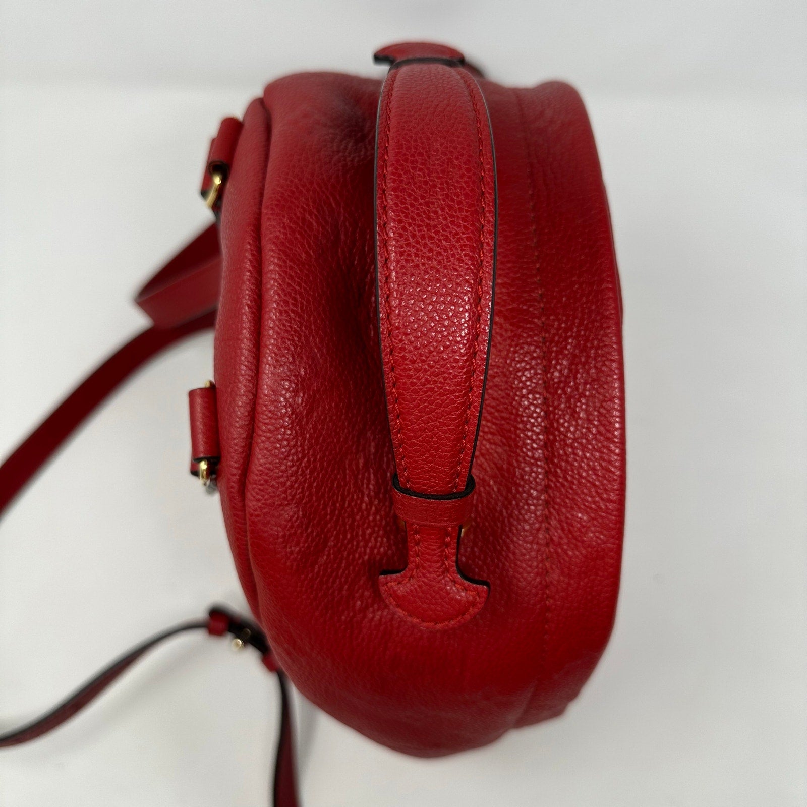 Louis Vuitton LV Empriente Leather Sorbonne Backpack MM Cerise Cherry Red Mini Backpack Bag