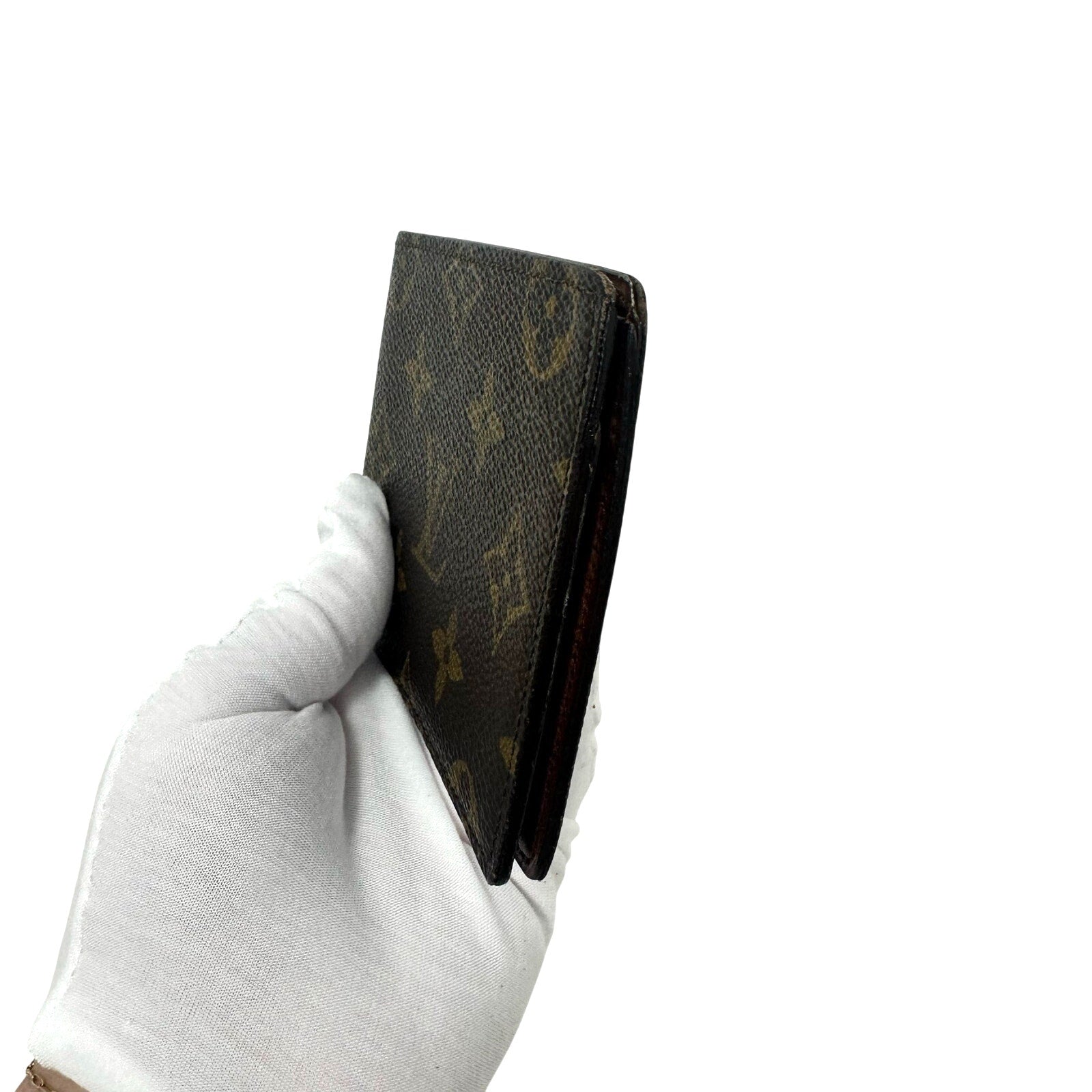 Louis Vuitton LV Monogram Short Slim ID Bifold Wallet