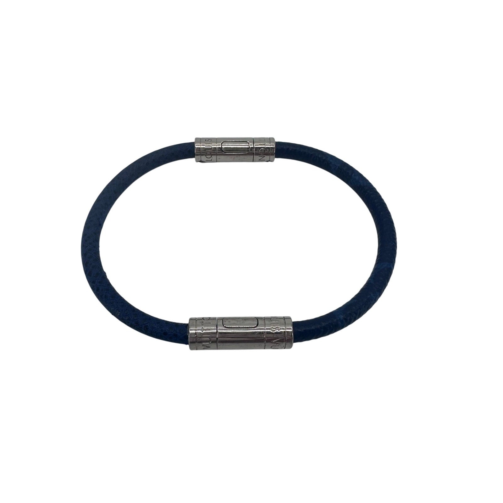 Louis Vuitton LV Neo Split Bracelet Blue Silver