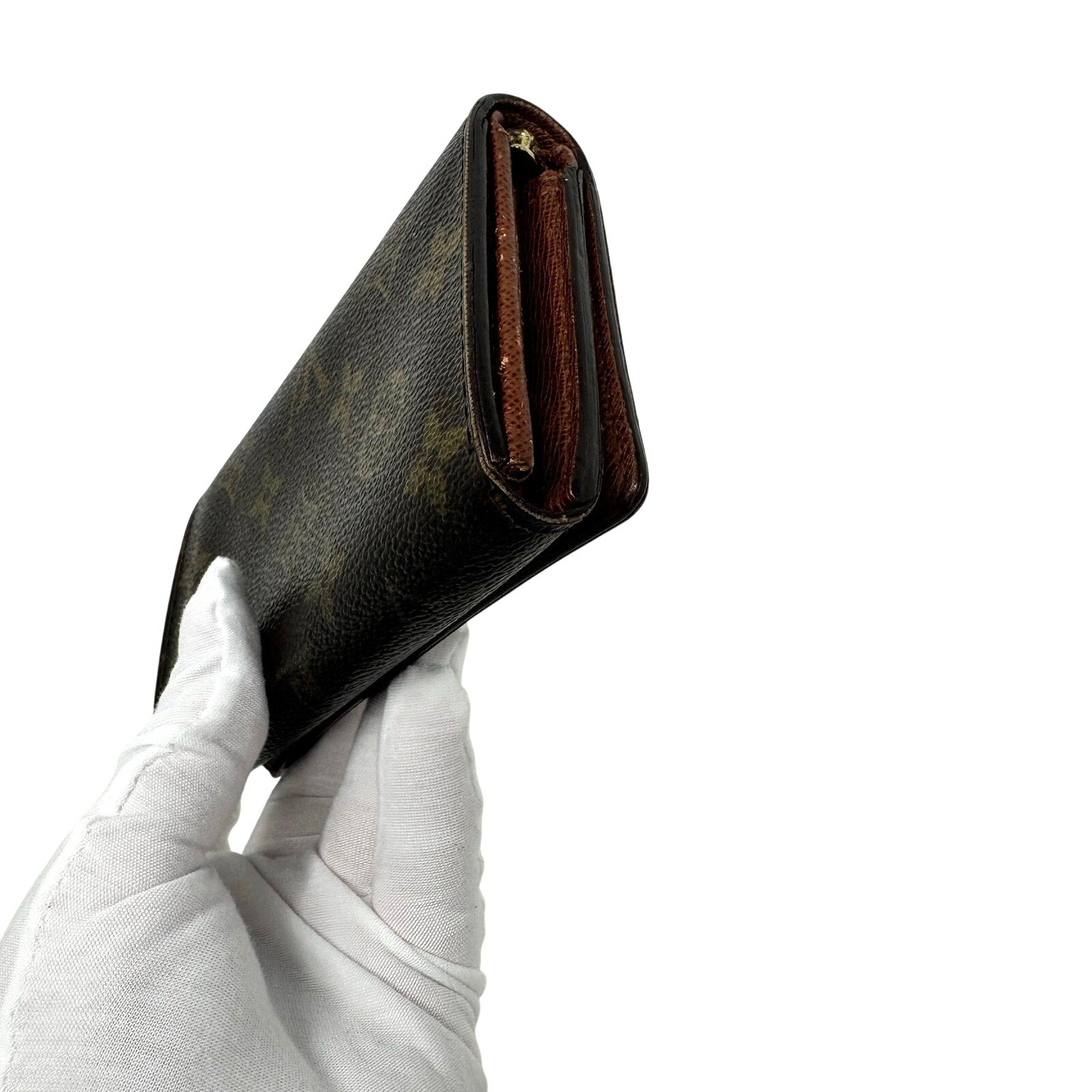 Louis Vuitton LV Monogram Porte Monnaie Tresor Wallet