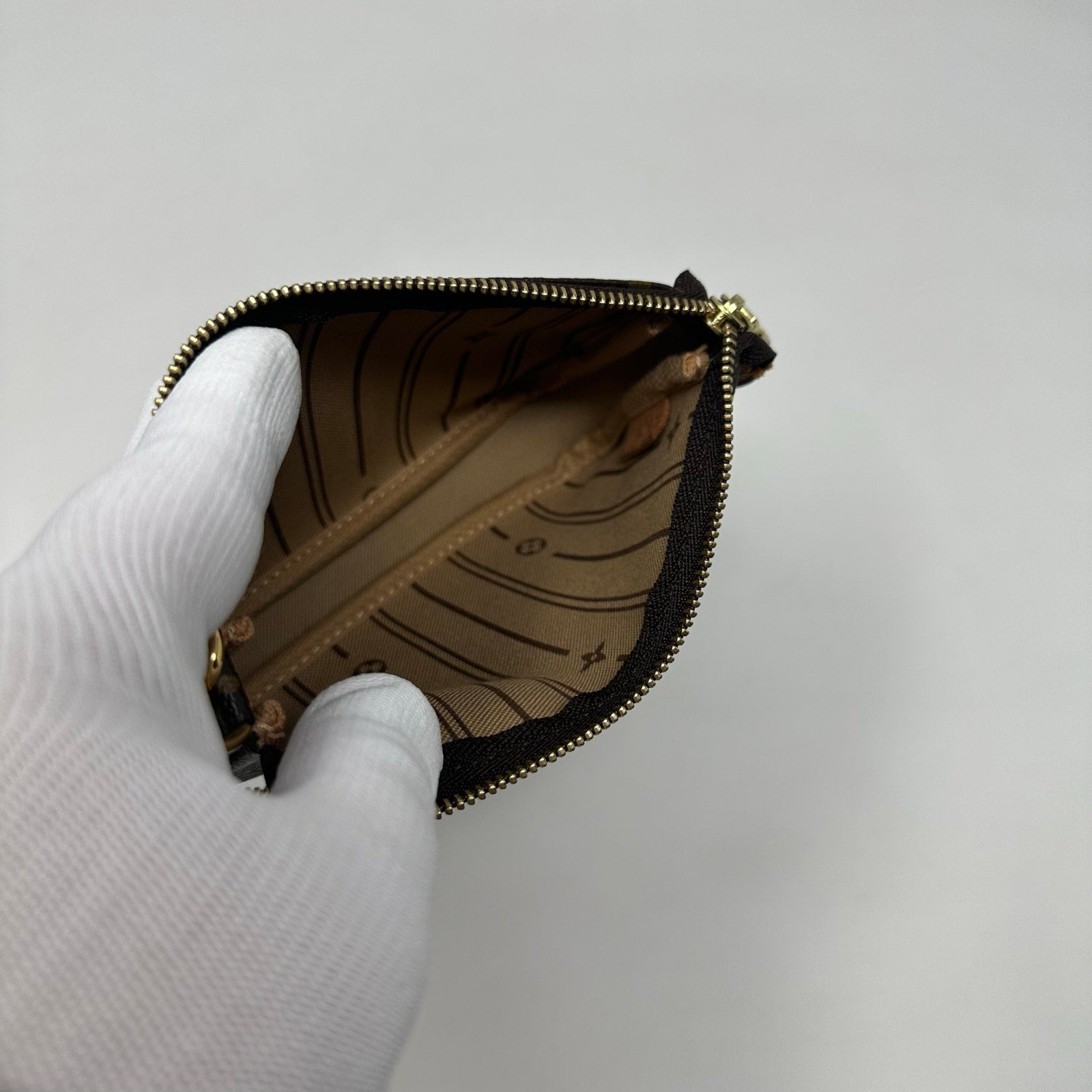 Louis Vuitton LV Limited Edition Monogram Trunks and Bags Mini Pochette