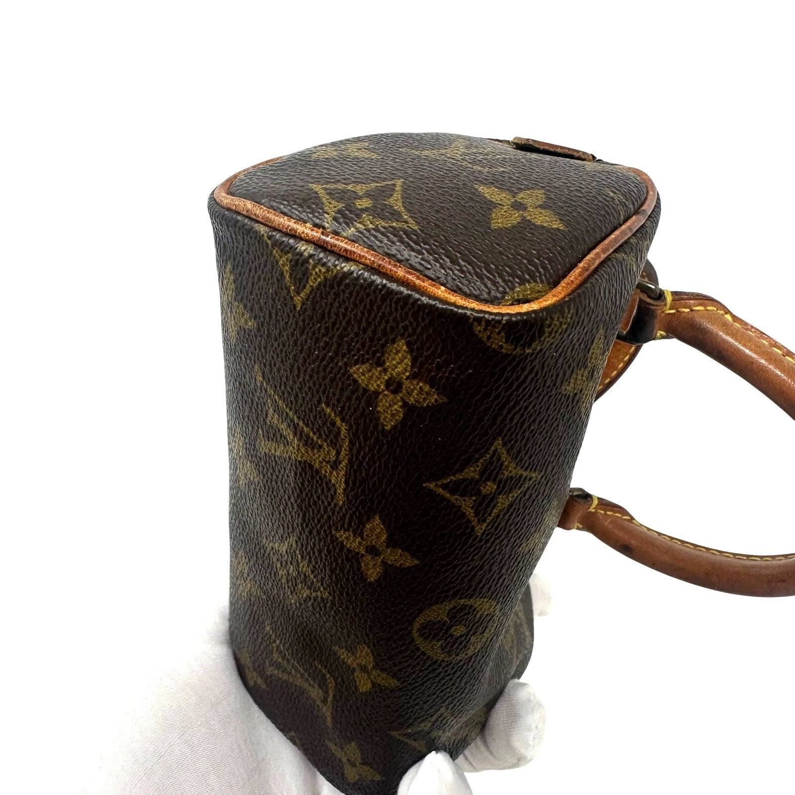 Louis Vuitton LV Monogram Mini Speedy Handbag Purse