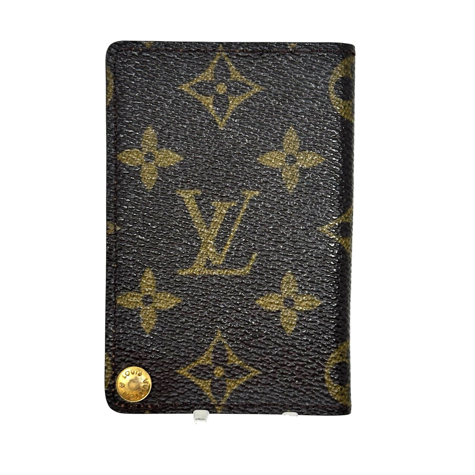 Louis Vuitton LV Monogram Porte Cartes Credit Pression Card Holder