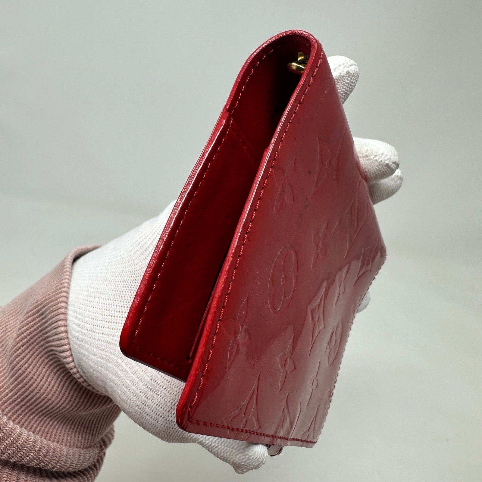 Louis Vuitton LV Agenda PM Cover Vernis Red