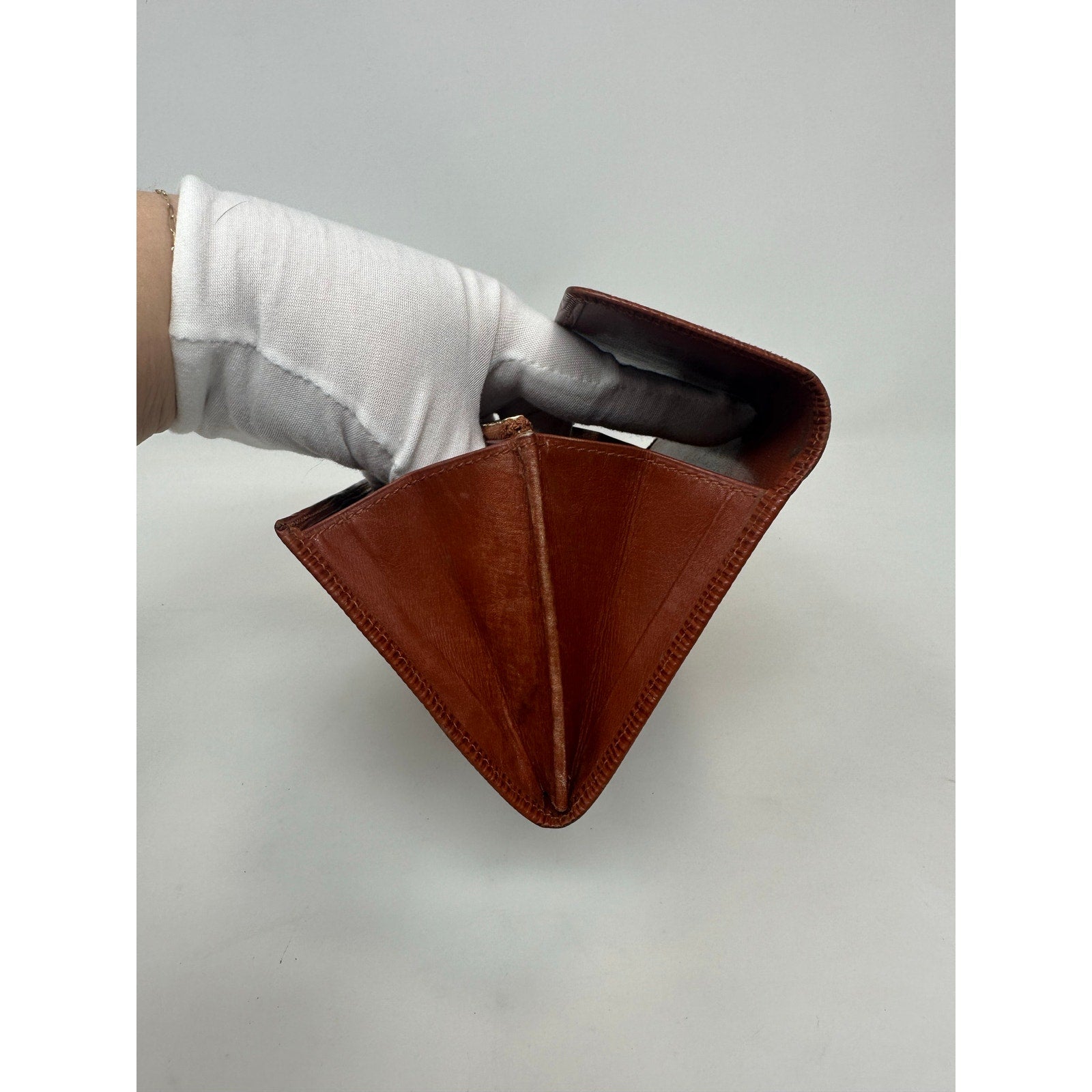 Louis Vuitton LV Epi Leather Sarah Long Wallet Cipango Brown