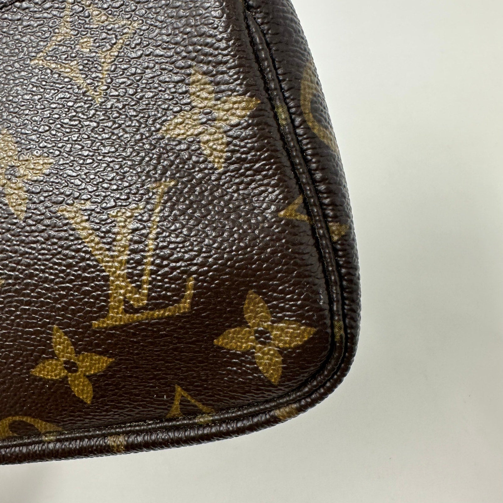 Louis Vuitton LV Limited Edition Monogram Trunks and Bags Mini Pochette