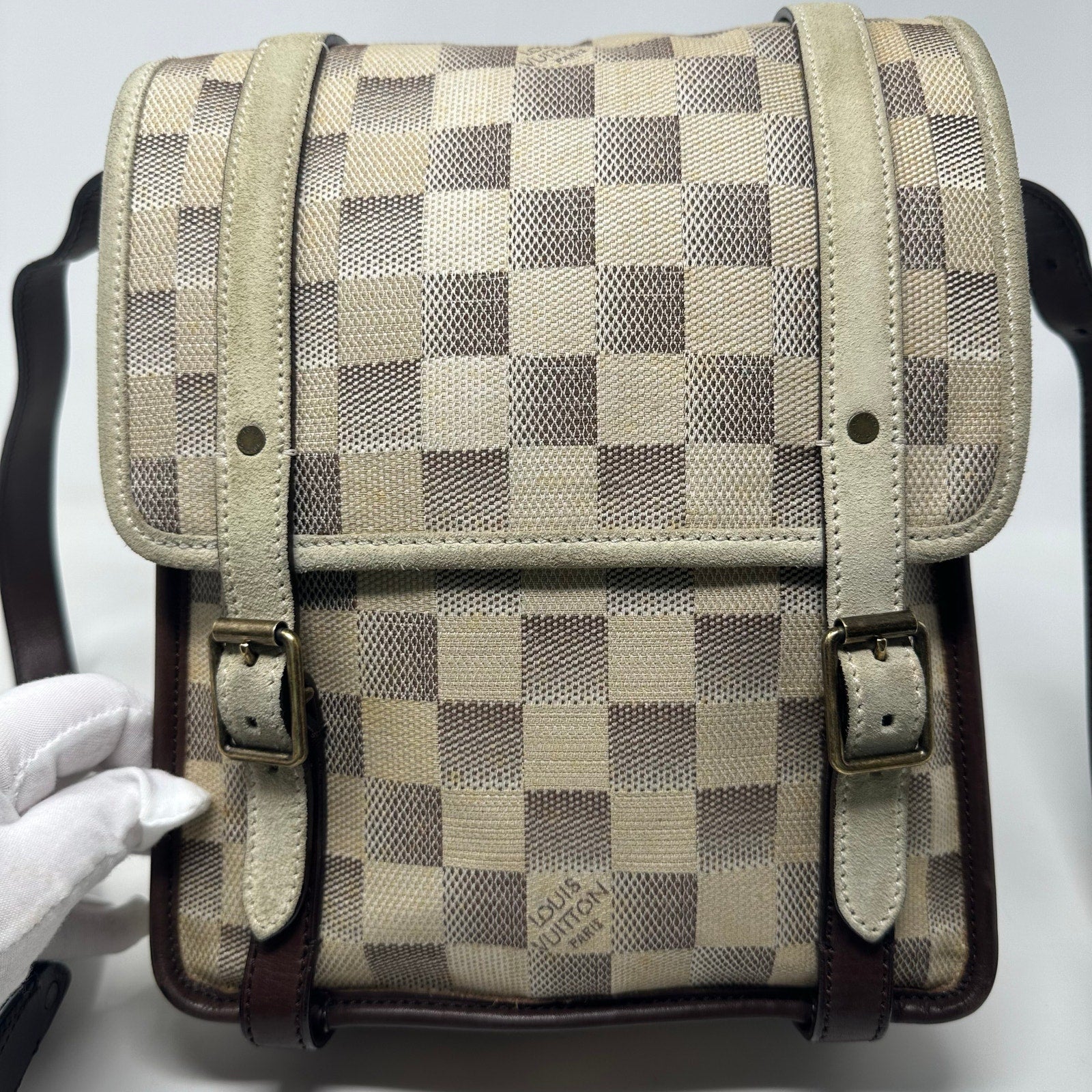 Louis Vuitton LV Damier Lune Limited Edition Trotteur Bag