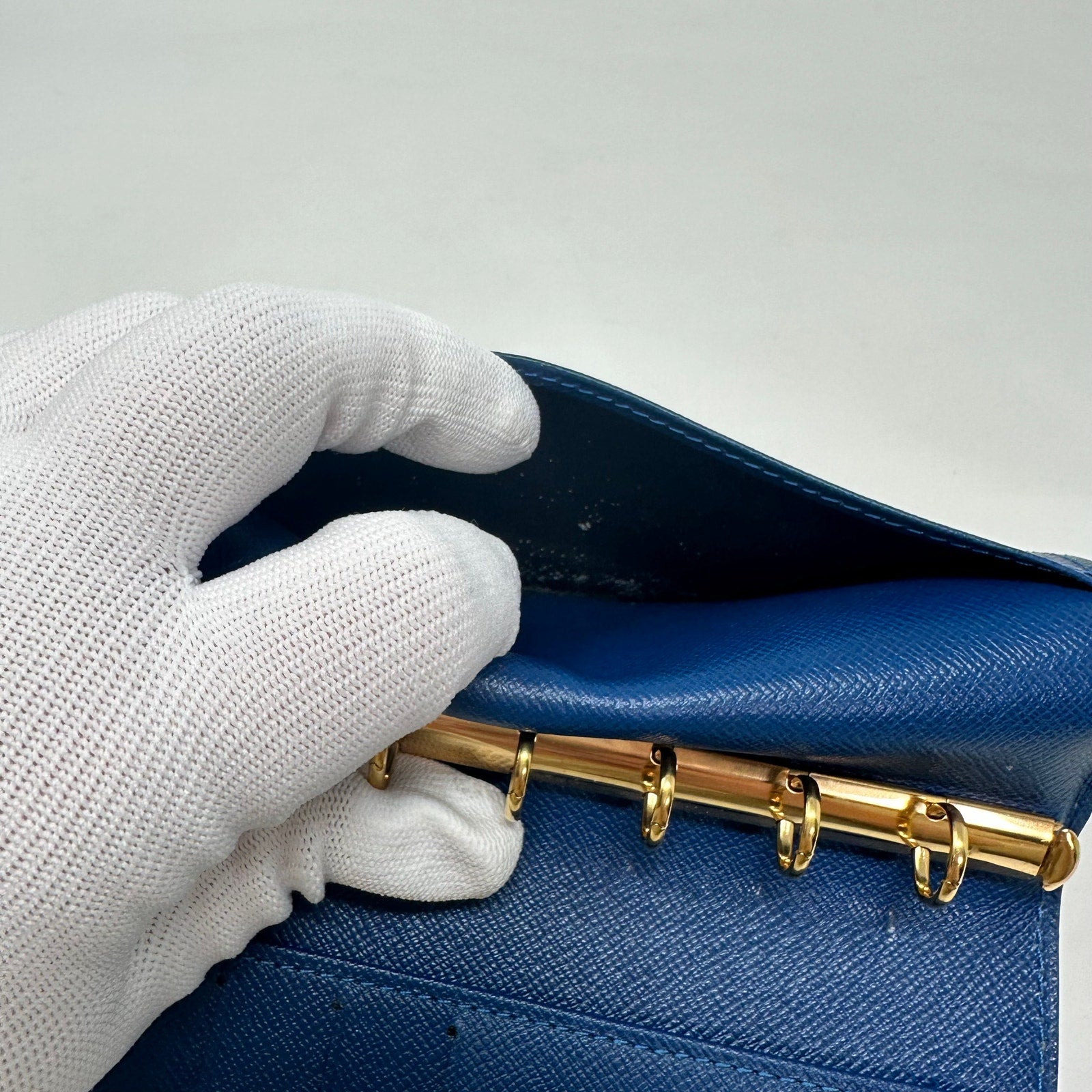 Louis Vuitton LV Epi PM Agenda Cover Blue