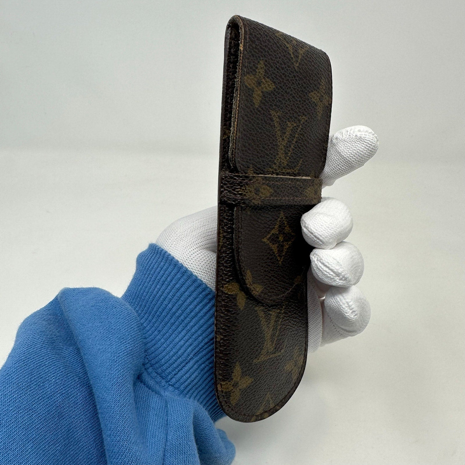 Louis Vuitton LV Monogram Etui Stilo Pen Case Holder