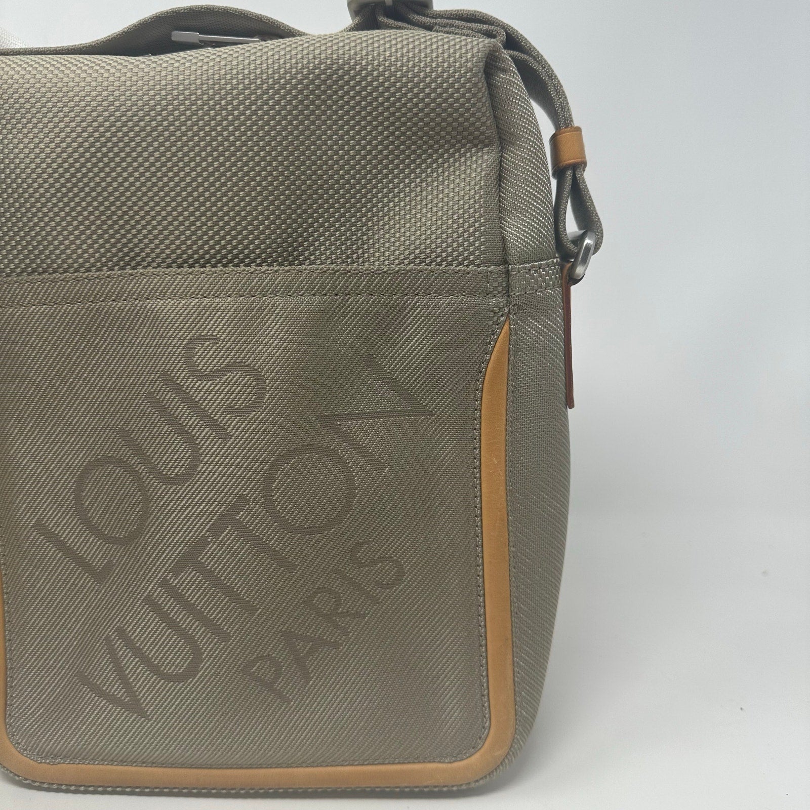 Louis Vuitton LV Damier Geant Citadin Messenger Bag Sable Green