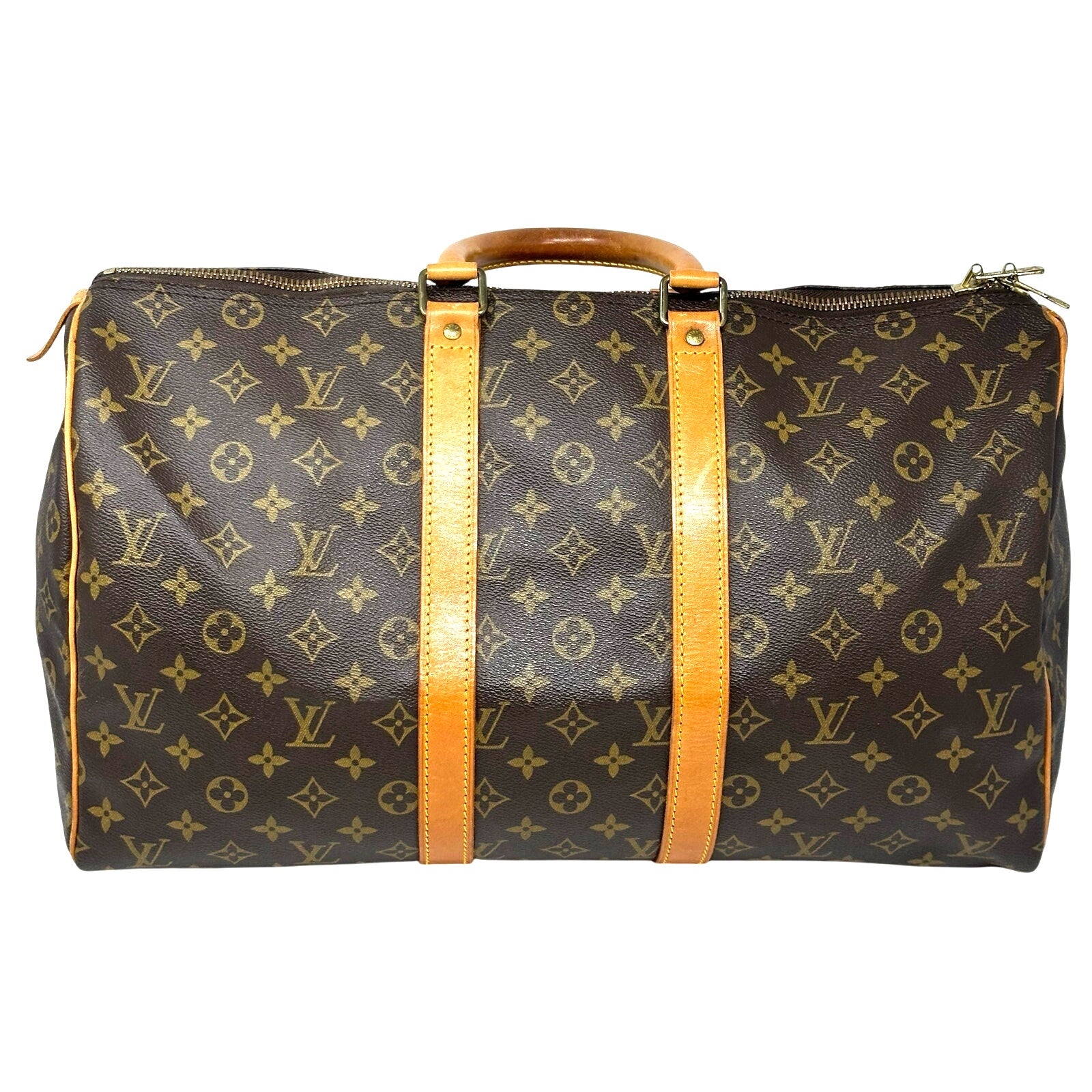 Louis Vuitton LV Monogram Keepall 45 Duffle Bag