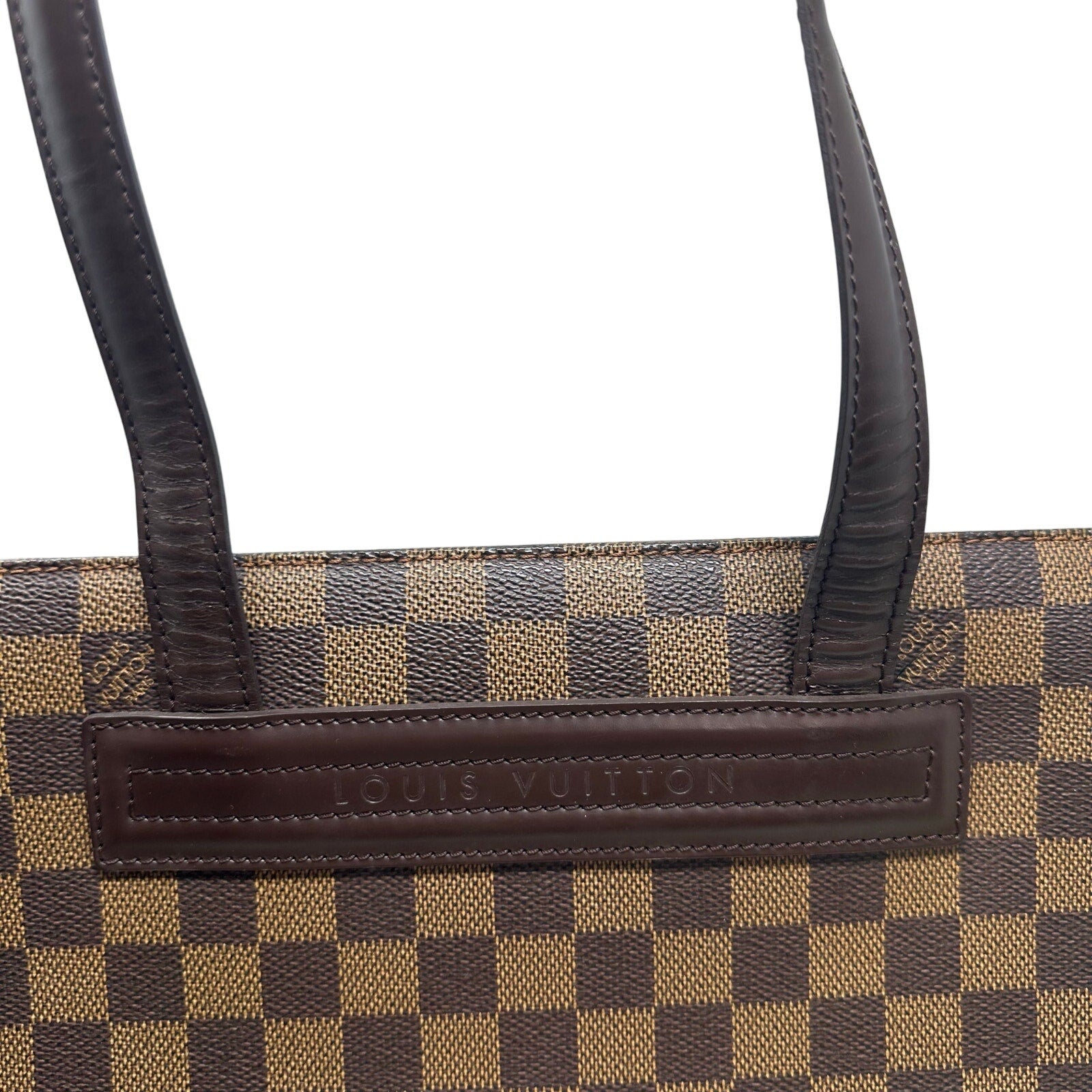 Louis Vuitton LV Pairioli PM Damier Ebene Tote Bag Purse