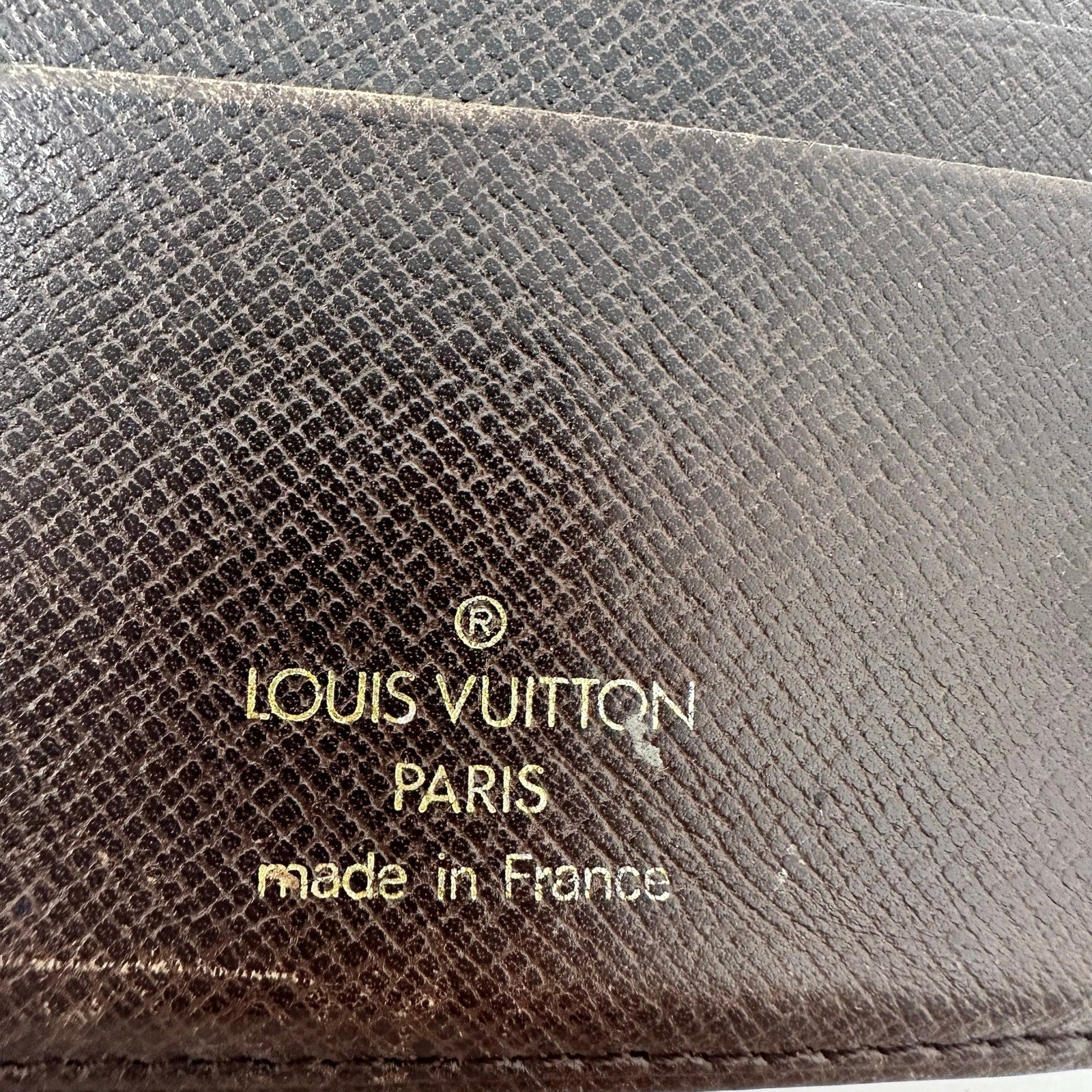 Louis Vuitton LV Damier Ebene Limited Edition Centenaire Bifold Wallet