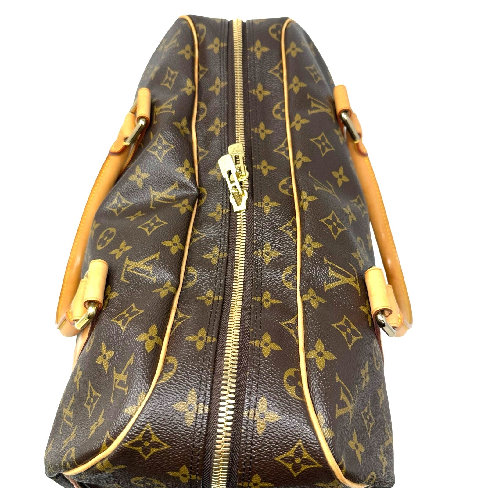 Louis Vuitton LV Monogram Carryall Satchel Duffle Bag