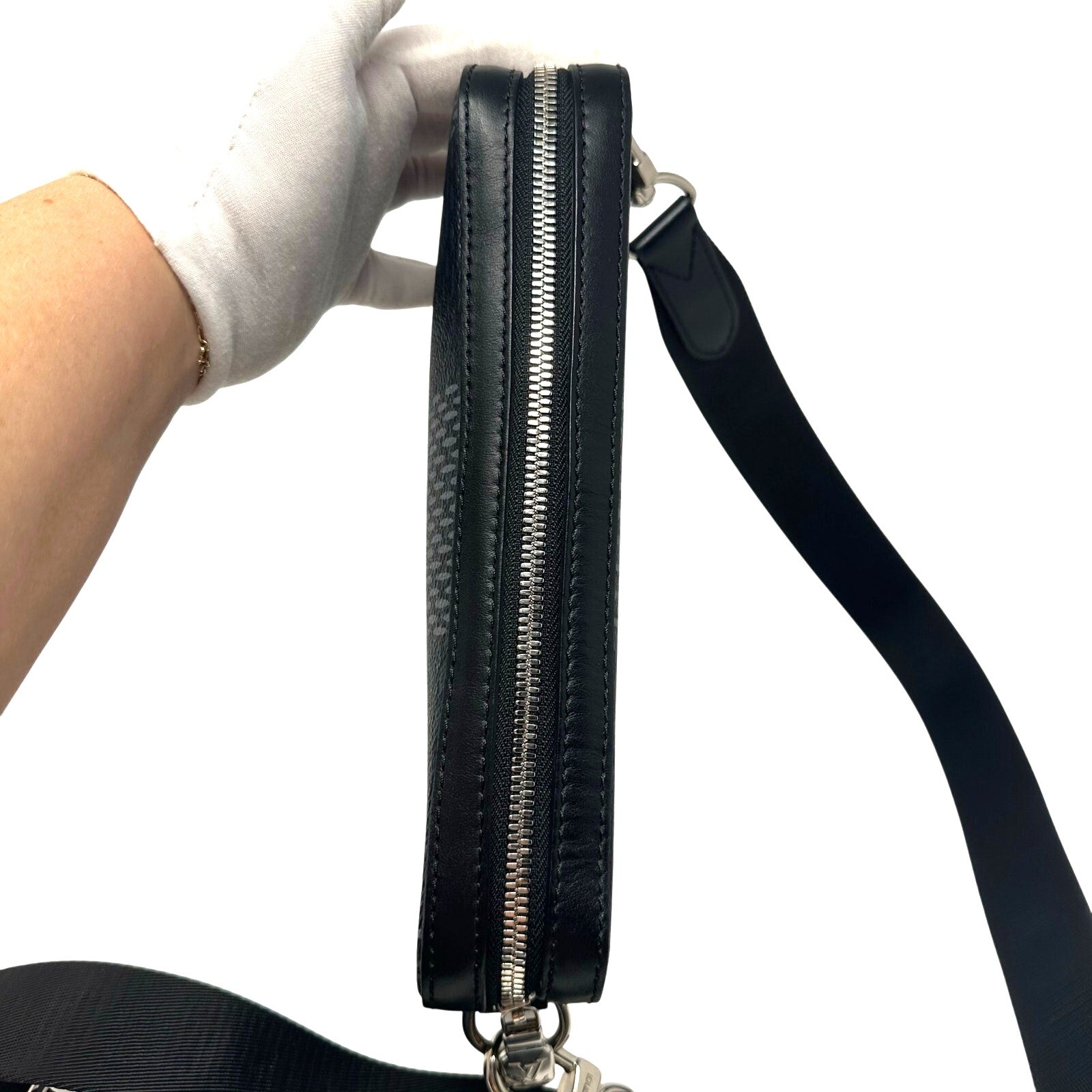 Louis Vuitton LV Damier Graphite Trio Messenger Bag Crossbody
