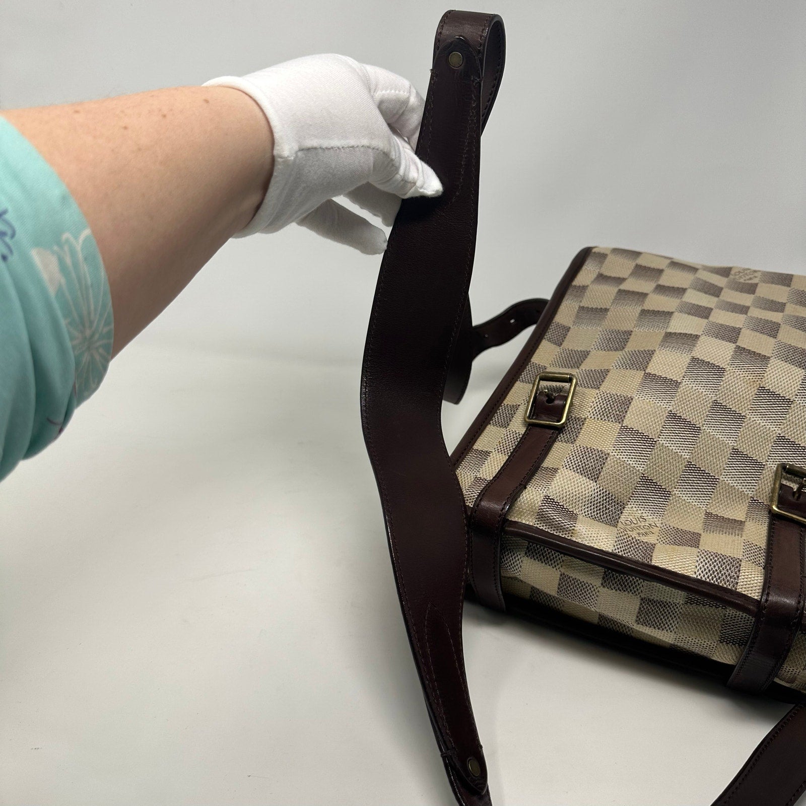 Louis Vuitton LV Damier Lune Limited Edition Trotteur Bag