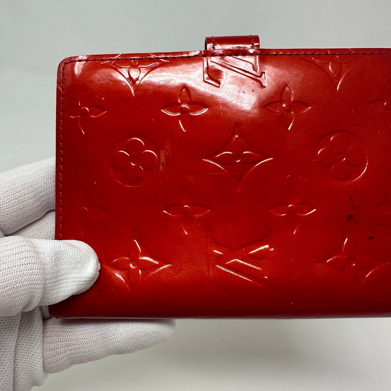 Louis Vuitton LV Agenda PM Cover Vernis Red