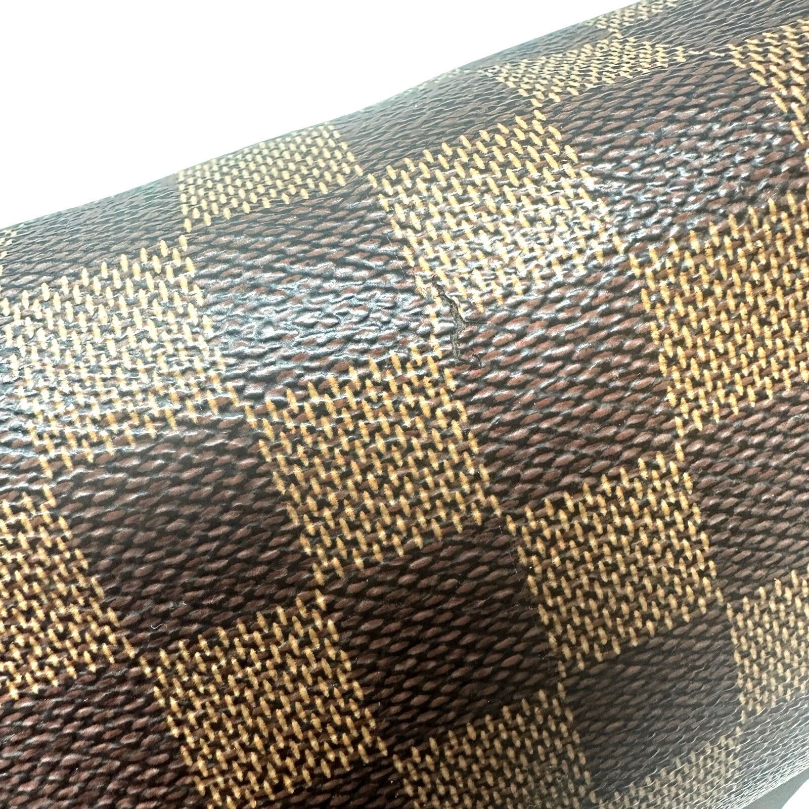 Louis Vuitton LV Damier Ebene District MM Crossbody Messenger Bag