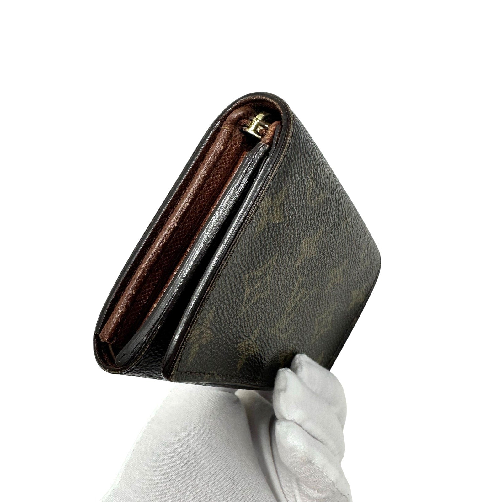 Louis Vuitton LV Monogram Porte Monnaie Tresor Wallet