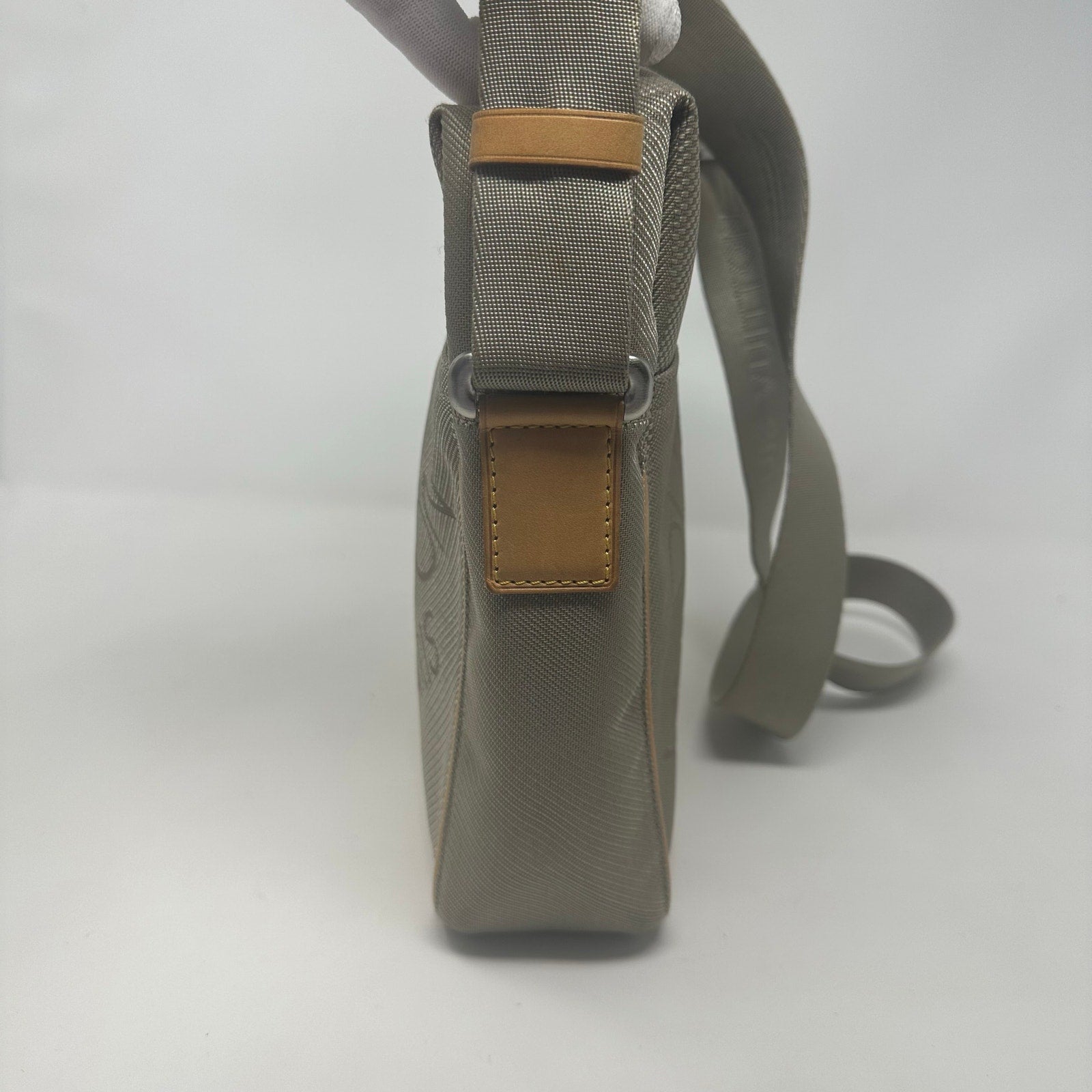 Louis Vuitton LV Damier Geant Citadin Messenger Bag Sable Green