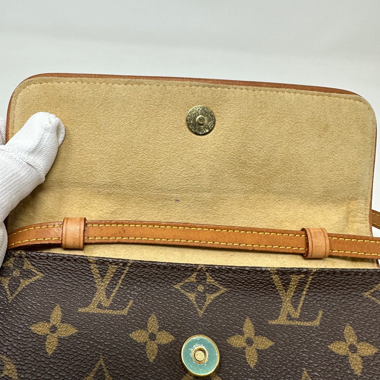 Louis Vuitton LV Monogram Twin Pochette Belt Bag PM