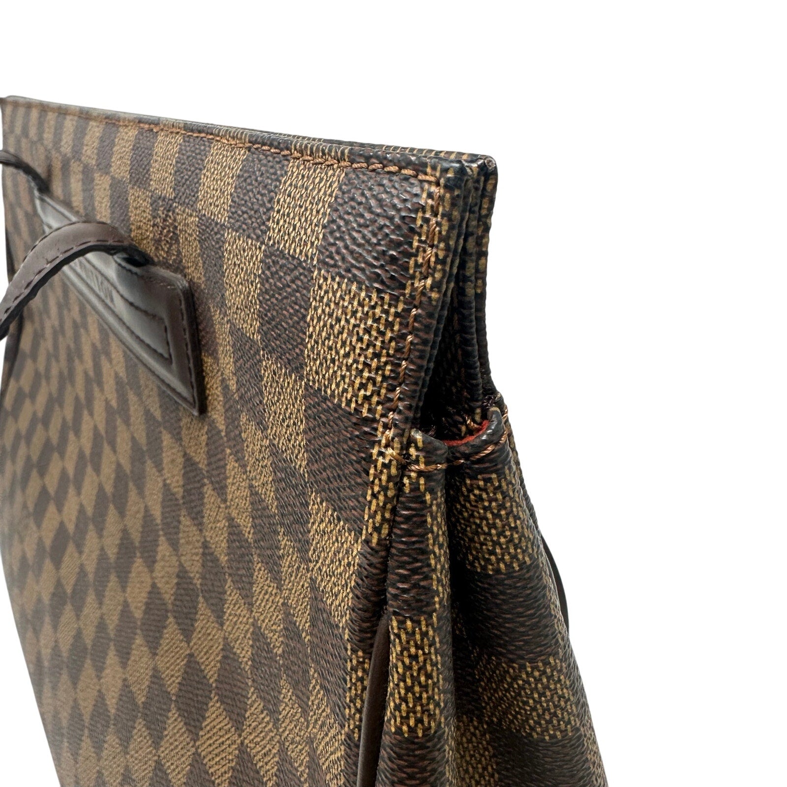Louis Vuitton LV Pairioli PM Damier Ebene Tote Bag Purse