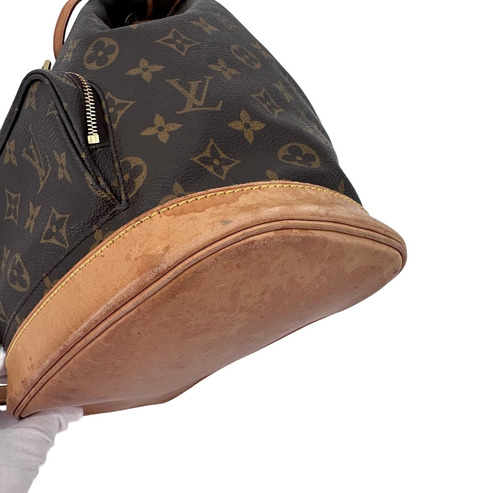 Louis Vuitton LV Monogram Montsouris MM Mini Backpack Bag