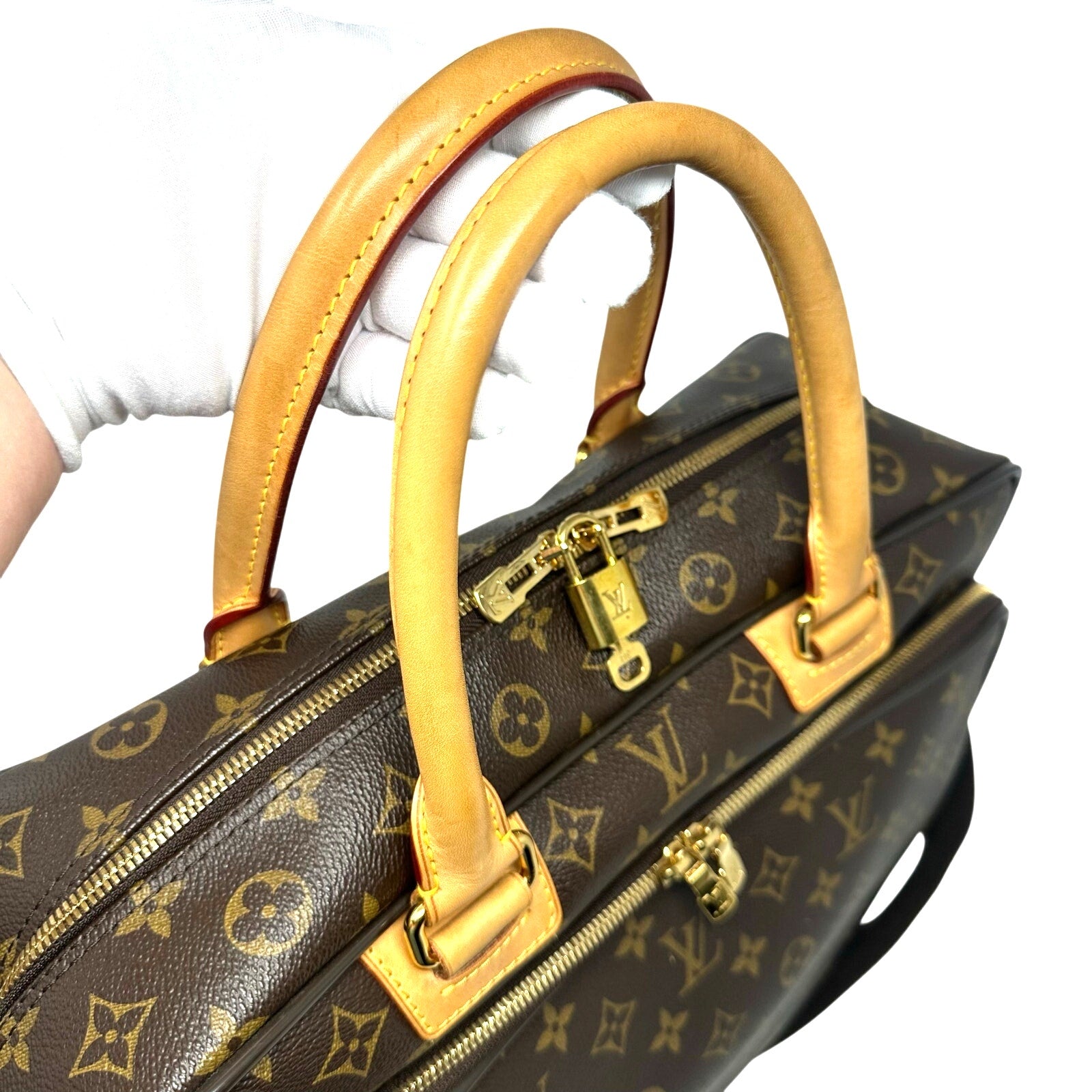 Louis Vuitton LV Monogram Icare Computer Laptop Briefcase Bag