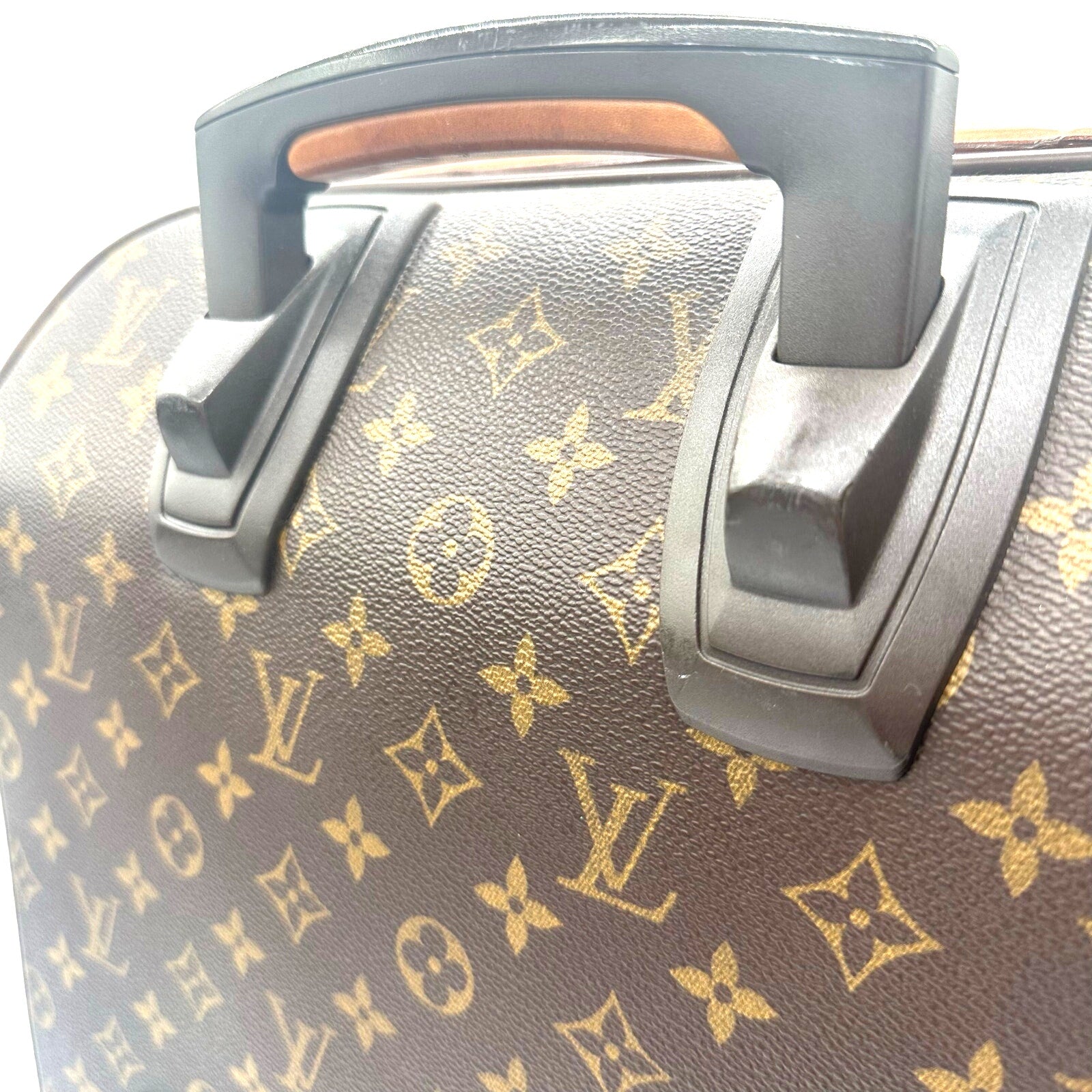 Louis Vuitton LV Monogram Pegase 45 Rolling Suitcase Full Inclusion