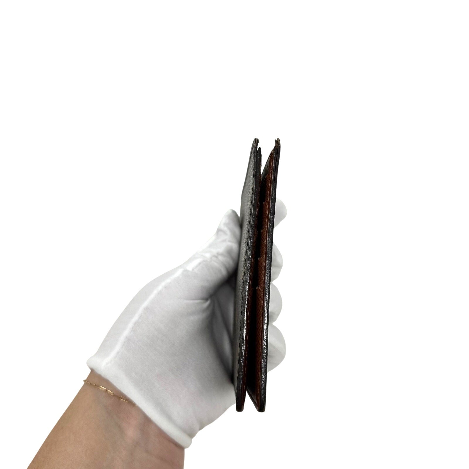 Louis Vuitton LV Monogram Slim Tall Cardholder Bifold Wallet