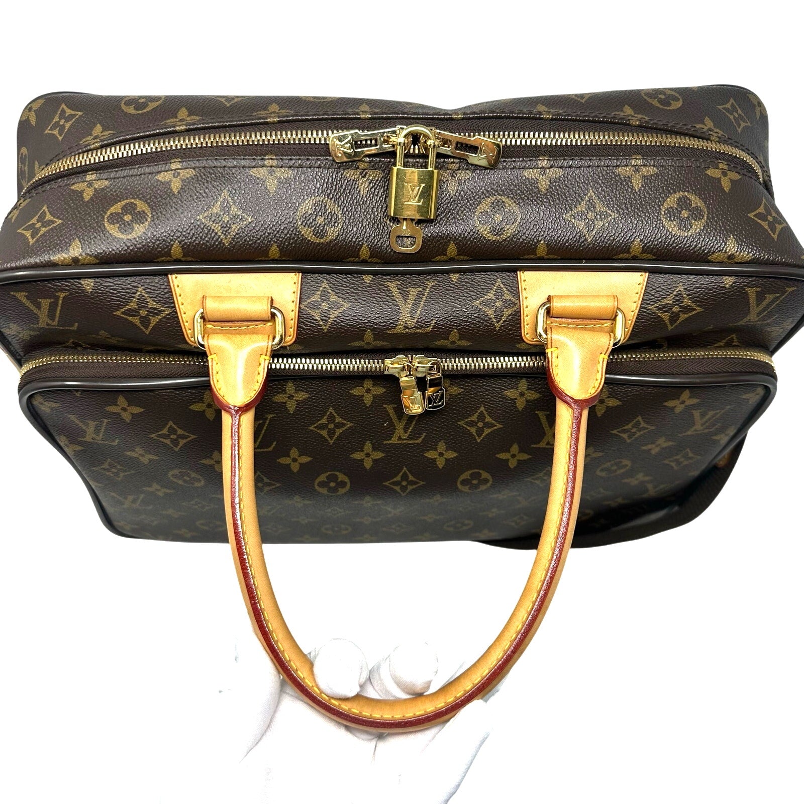 Louis Vuitton LV Monogram Icare Computer Laptop Briefcase Bag