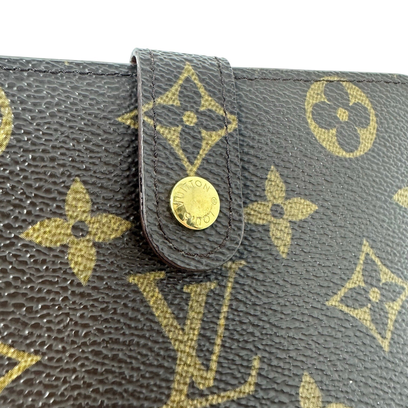 Louis Vuitton LV Monogram Kisslock Wallet