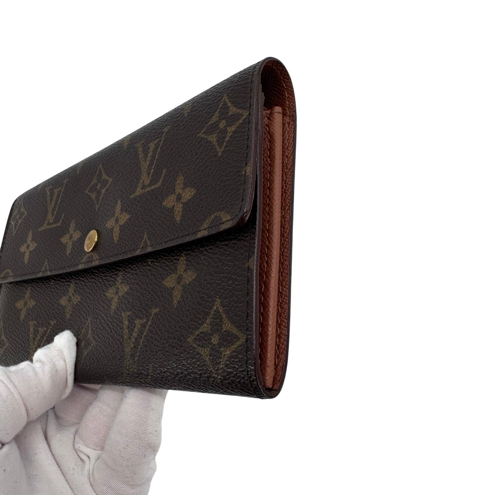 Louis Vuitton LV Monogram Long Sarah Wallet