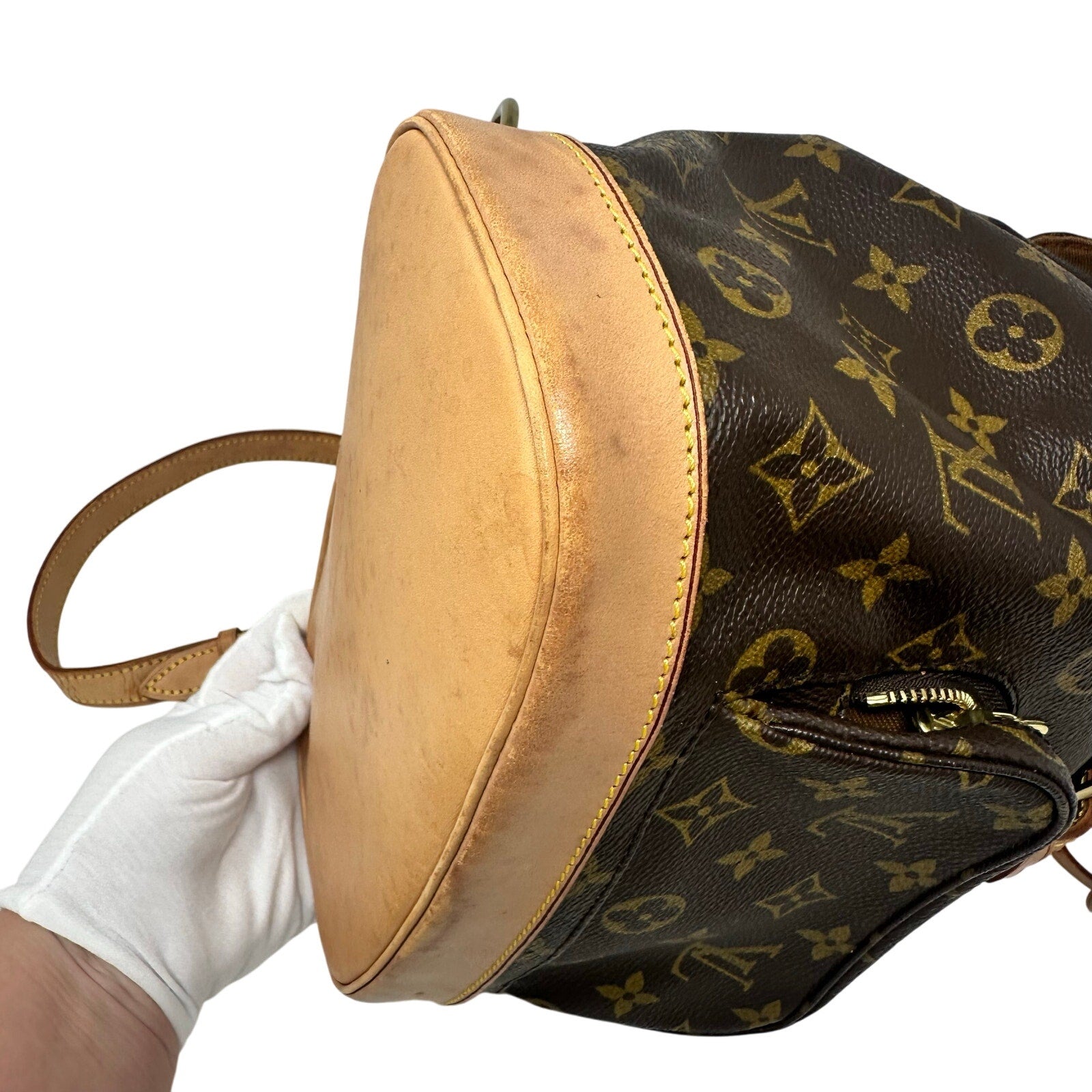 Louis Vuitton LV Monogram Montsouris MM Small Backpack