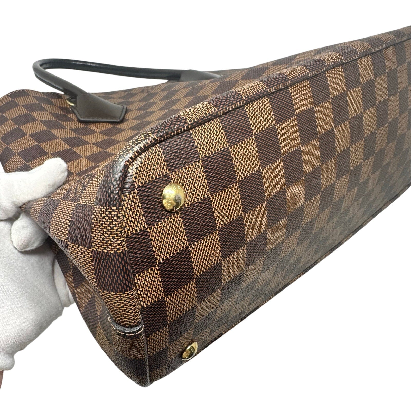 Louis Vuitton LV Damier Ebene Kensington handbag Purse