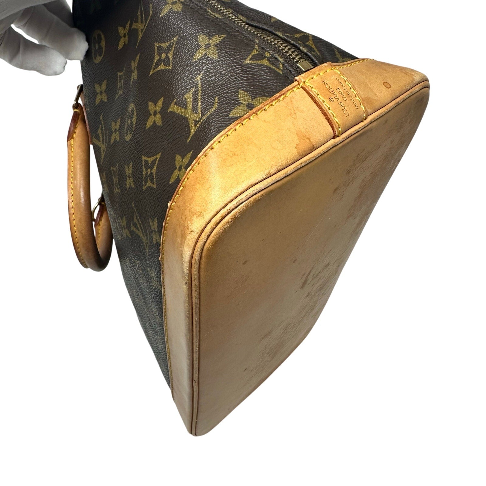 Louis Vuitton LV Monogram Alma PM Handbag Purse