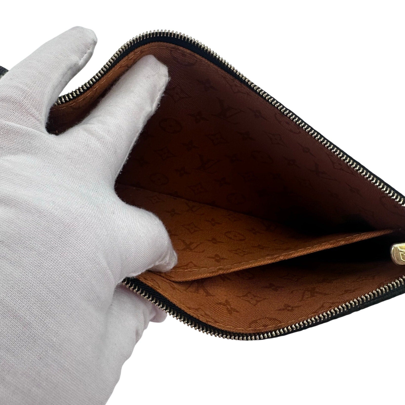 Louis Vuitton LV Monogram Crafty Neverfull Pouch GM
