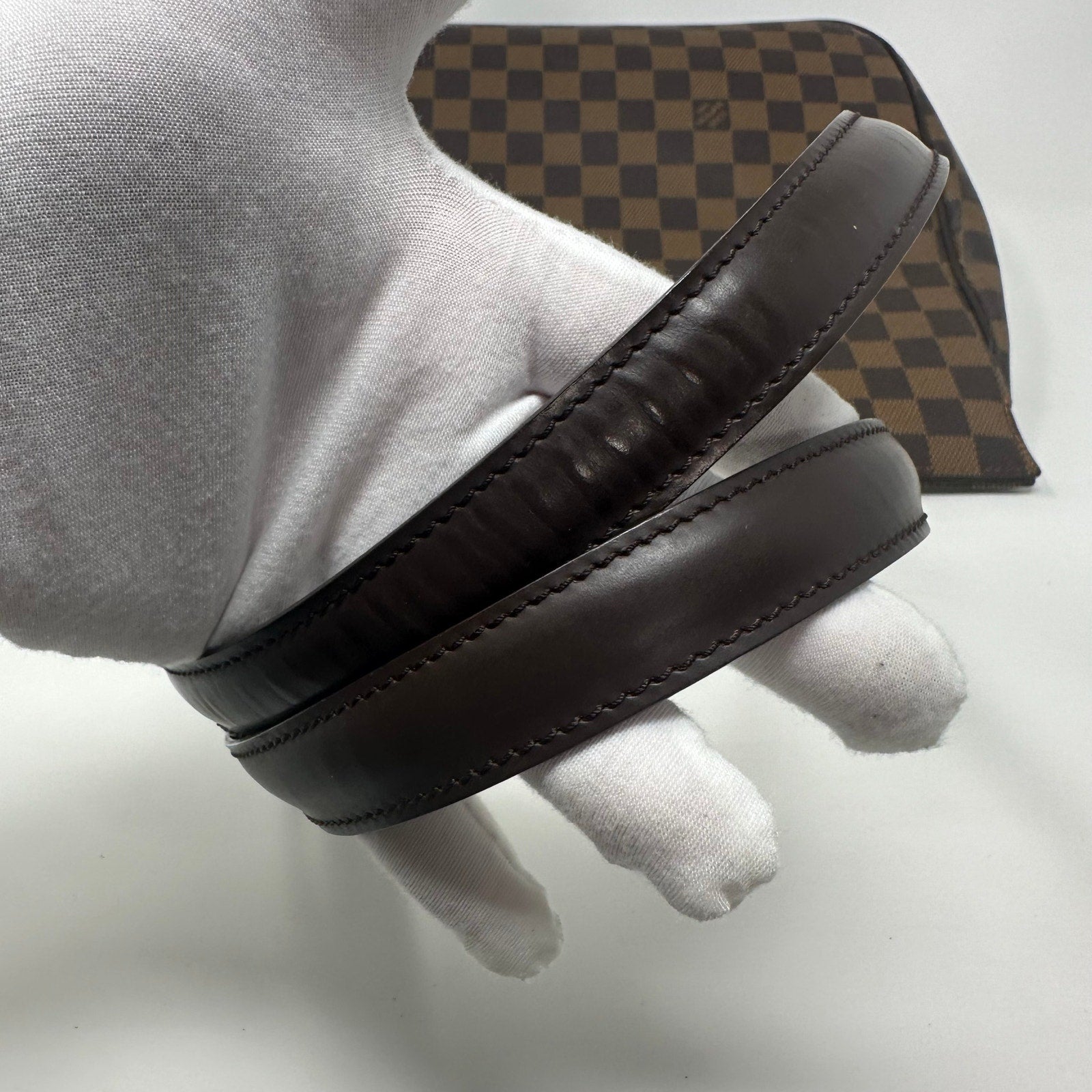 Louis Vuitton LV Pairioli PM Damier Ebene Tote Bag Purse